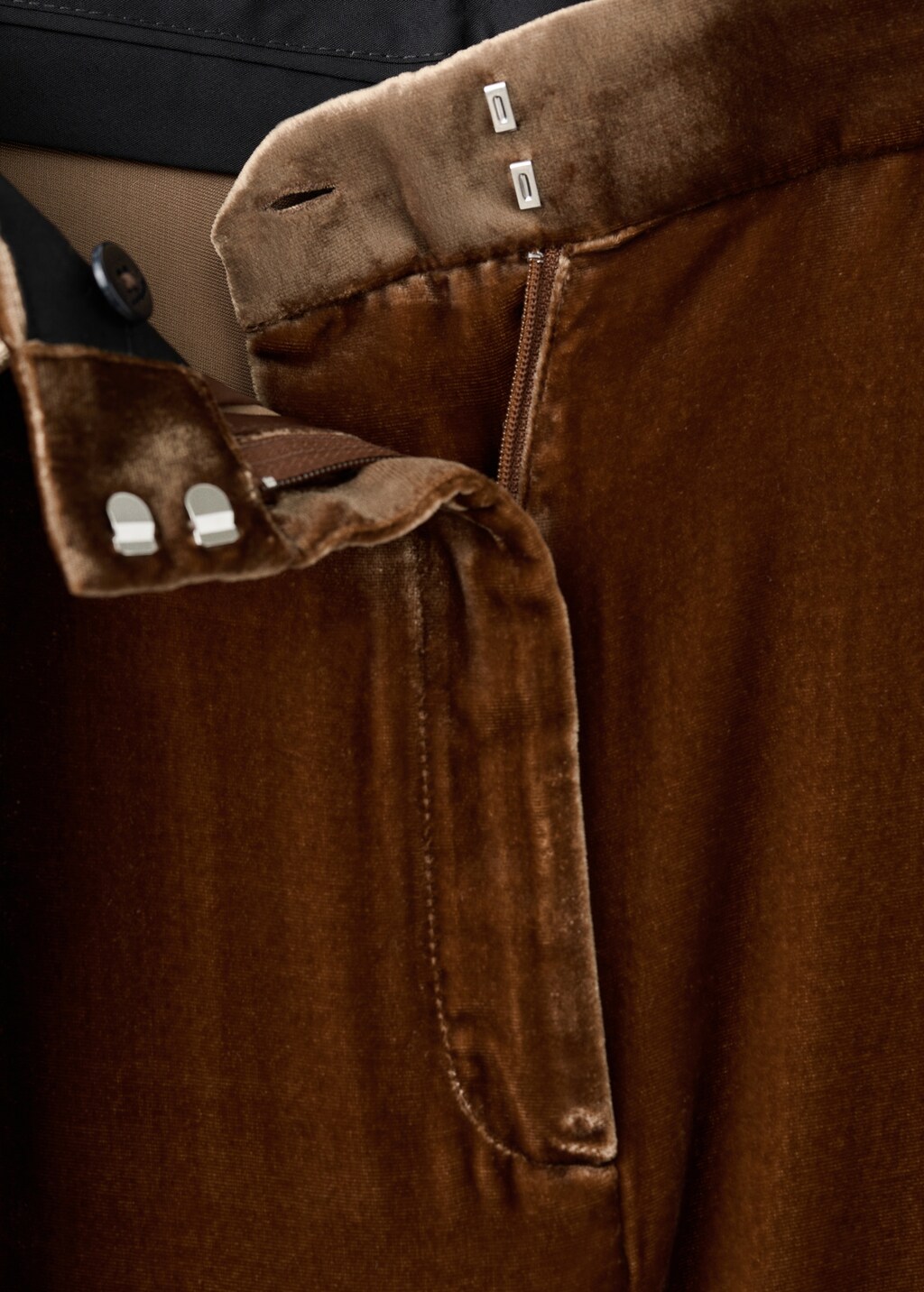 Velvet suit pants - image 5
