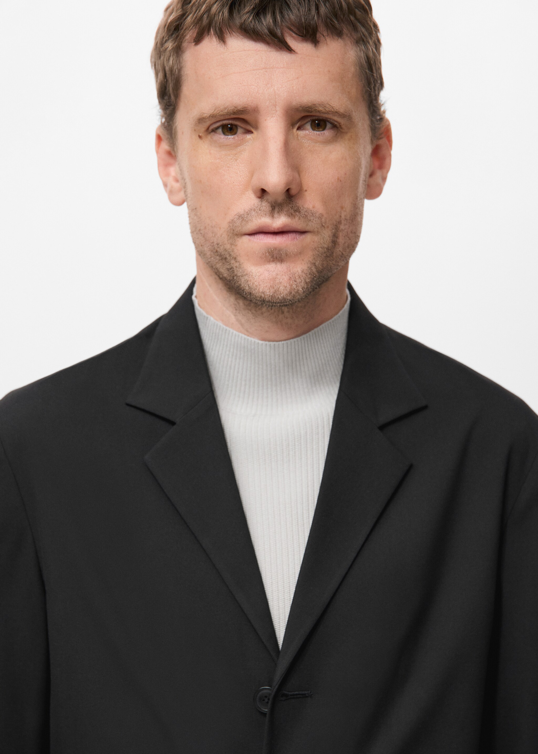 Veste costume droite - Détail de l'article 1, Noir. Ref: 17039605-00.