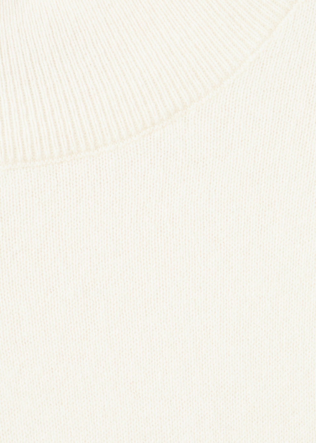 Mango 100% cashmere sweater with perkins neck thumbnail