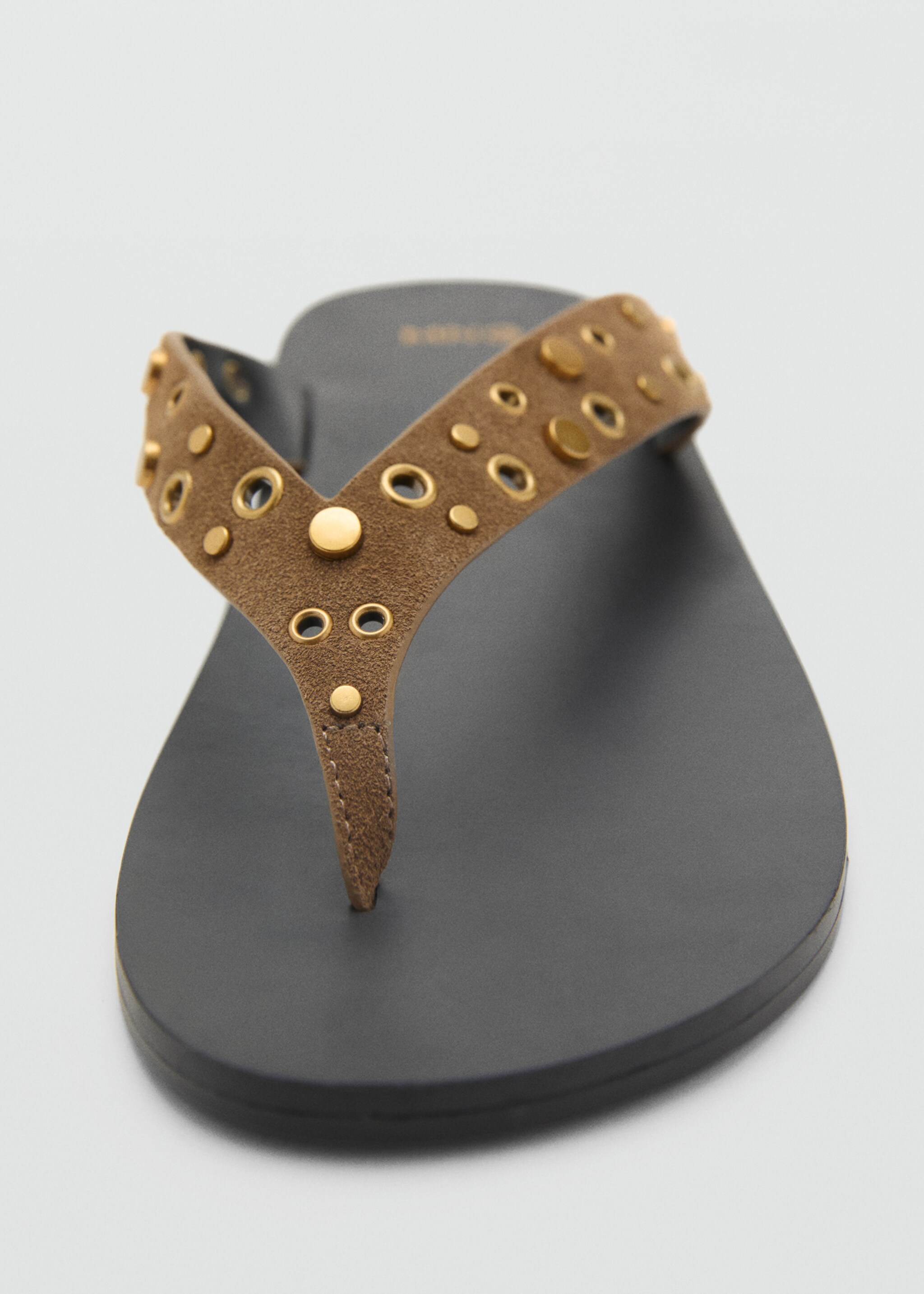 Sandales cuir à œillets - Détail de l'article 2