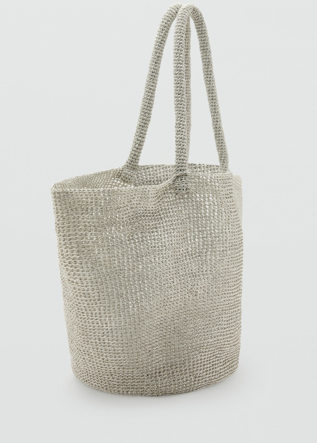 ★EMIS★ MESH SHOPPER BAGNAVY m1037_1334896 Mesh shopper bag - Women | MANGO USA