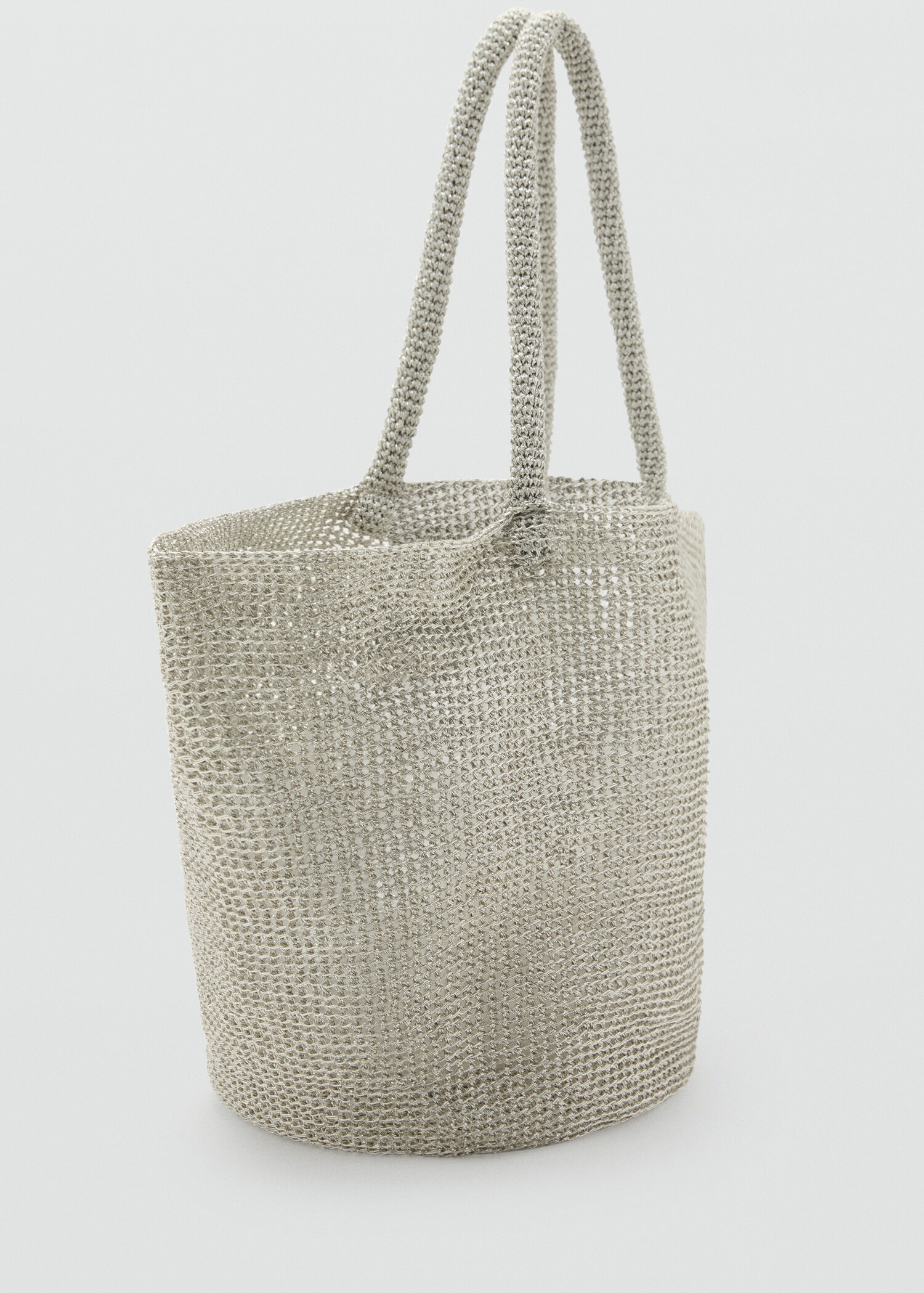 Mesh shopper bag - Medium plane