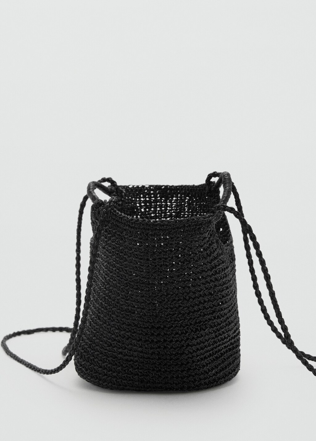 Mini woven crossbody bag - Women | MANGO USA