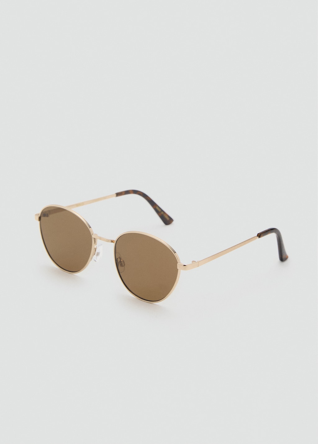 Round metal-frame sunglasses