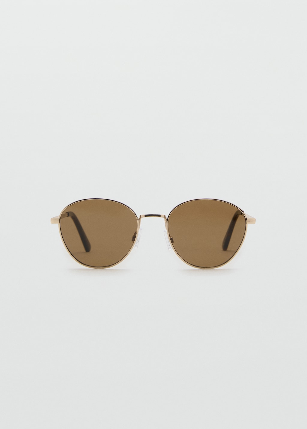 Gafas de sol montura metálica redonda
