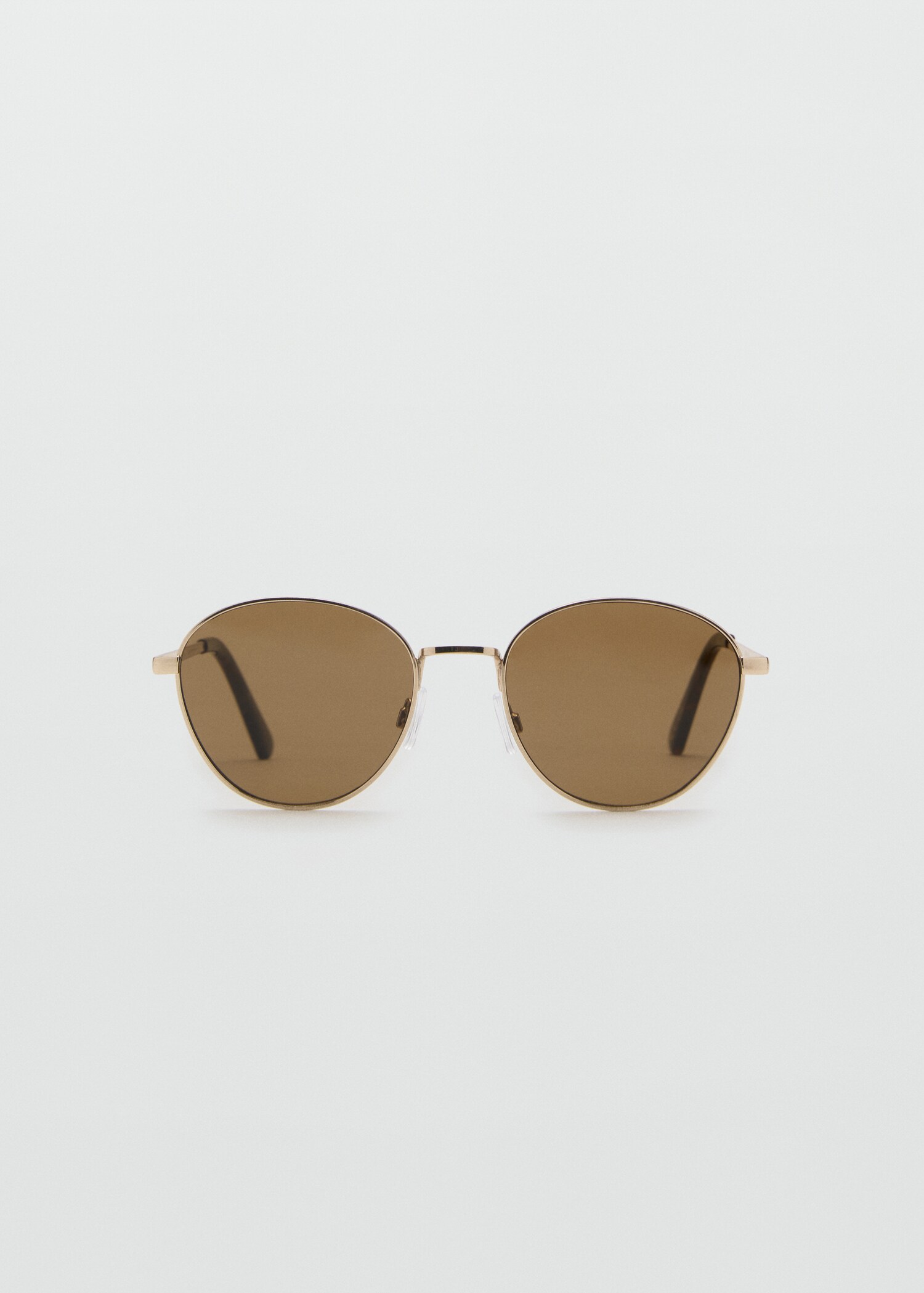 Round metal-frame sunglasses - Article without model