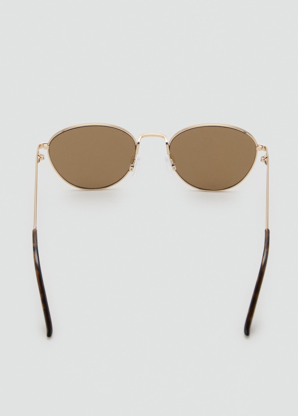 Round metal-frame sunglasses