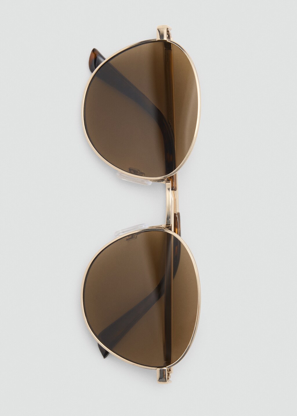 Round metal-frame sunglasses