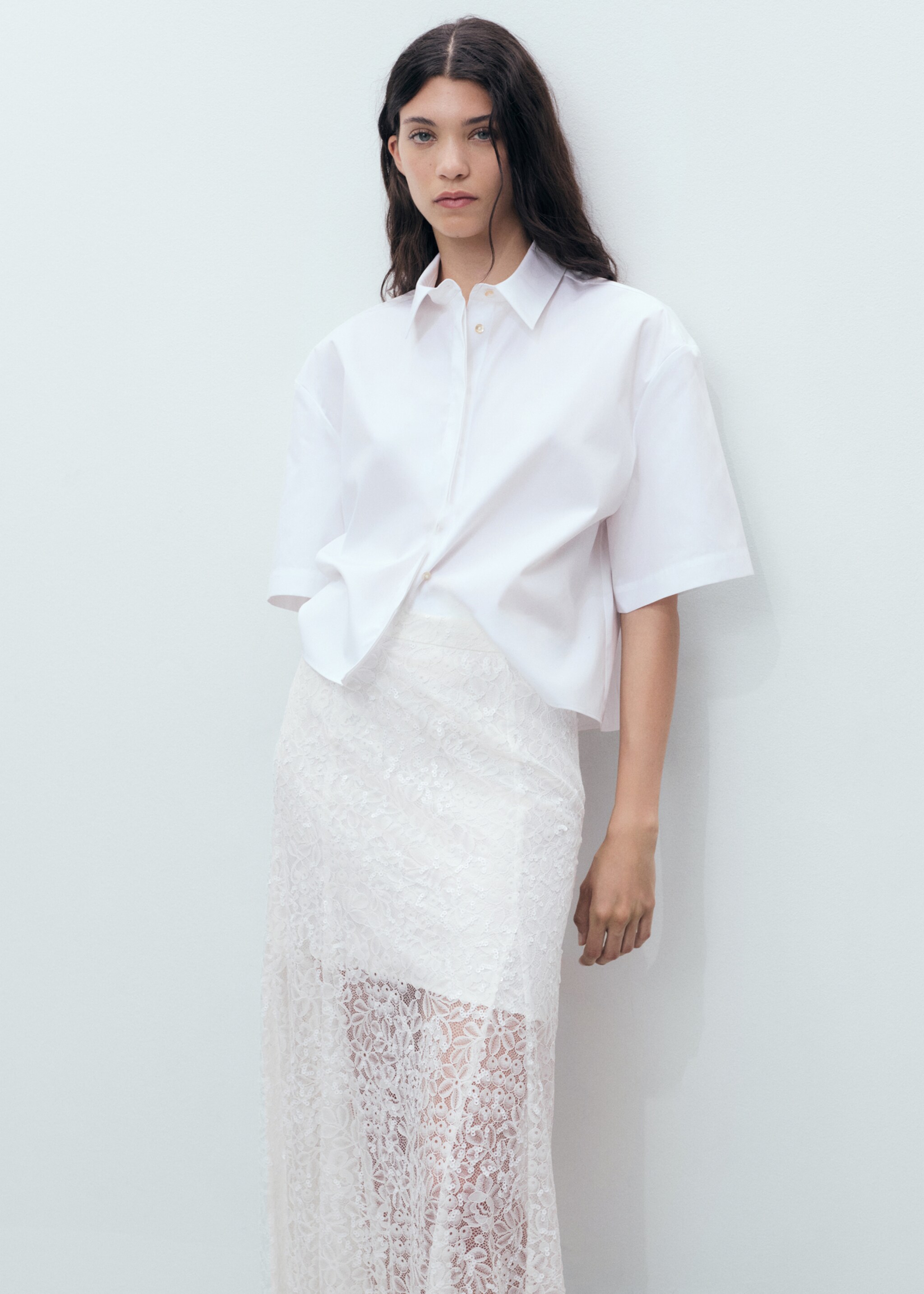 Long lace skirt - Details of the article 1