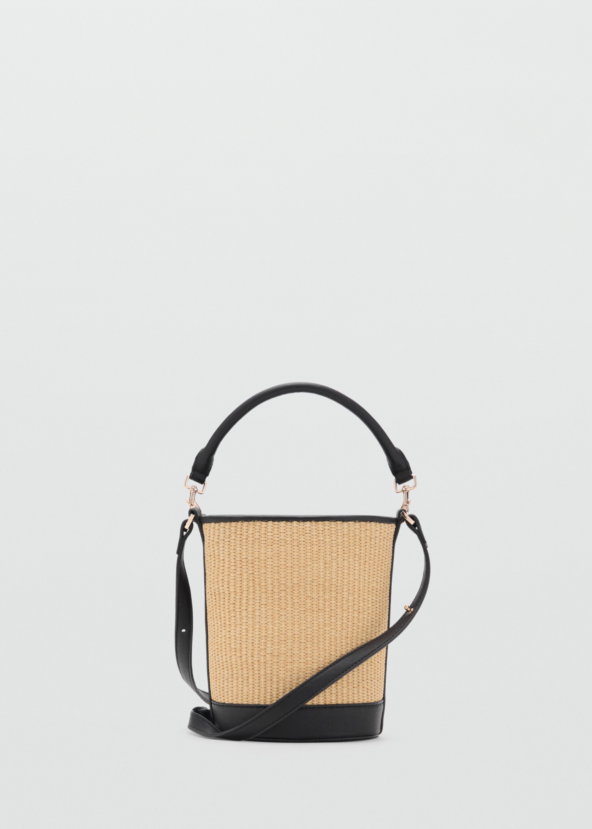 Petit sac seau en raphia - Article sans modèle