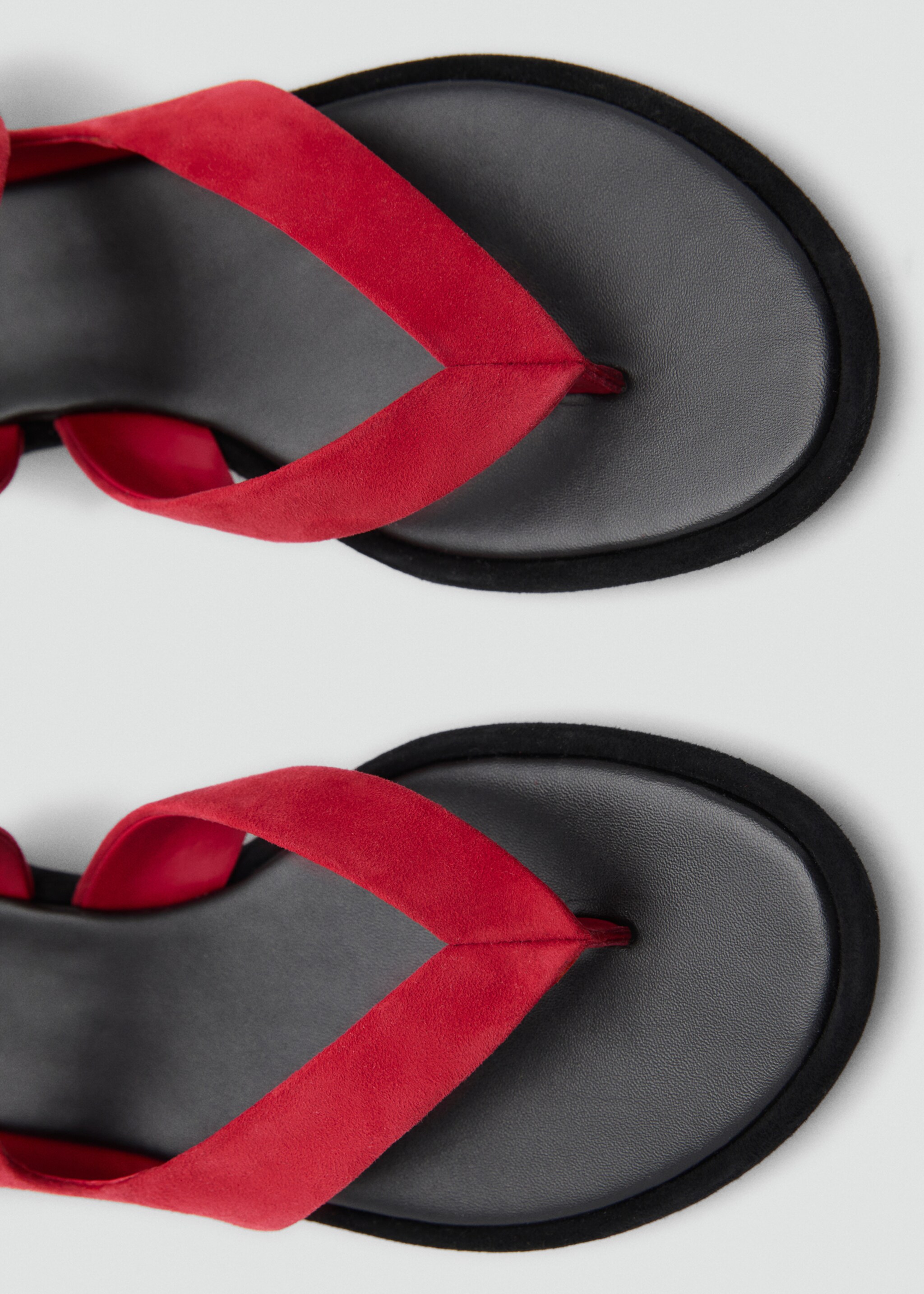 Suede straps sandals - Details of the article 2