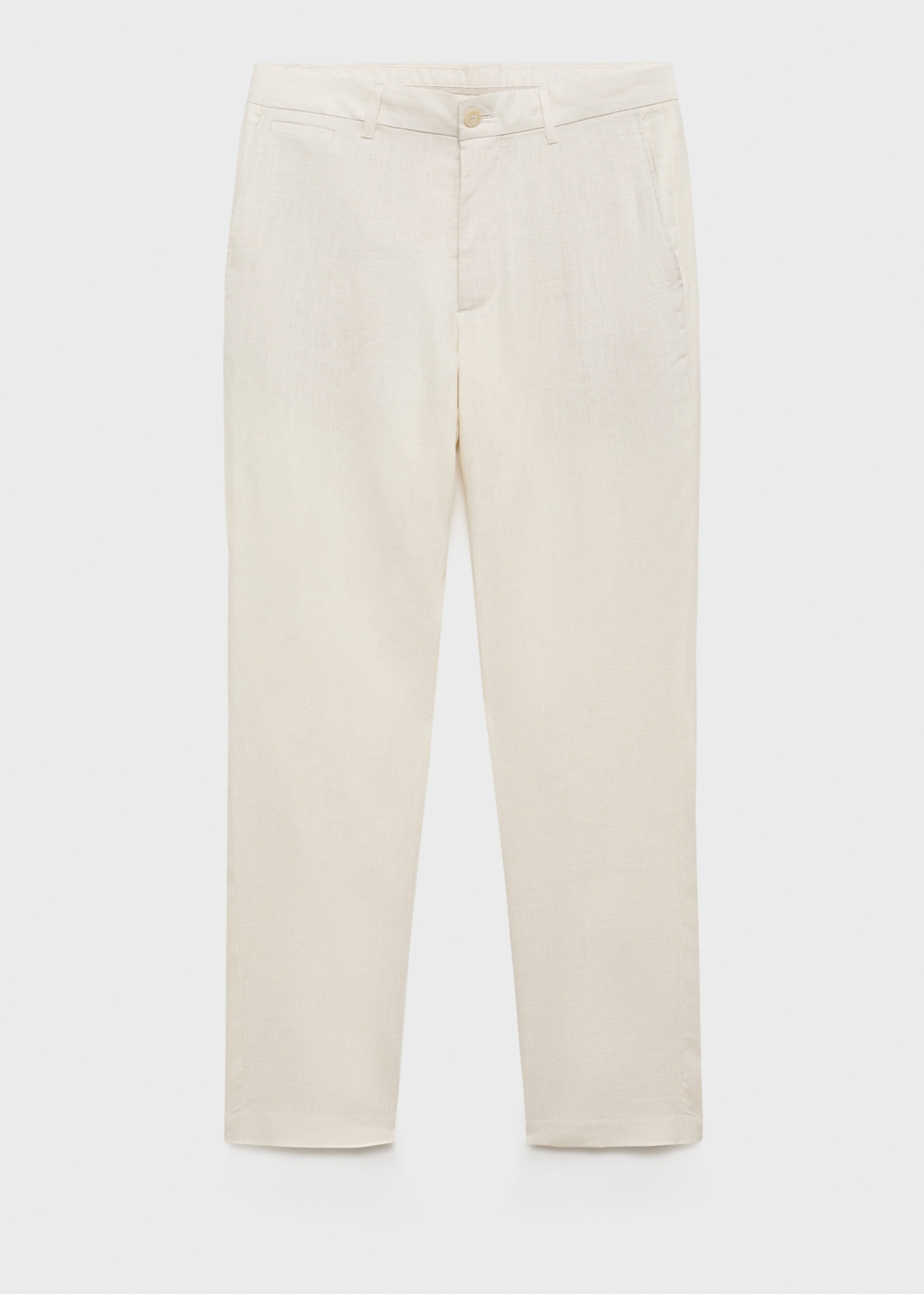 Pantalón 100% lino slim fit - Artículo sin modelo