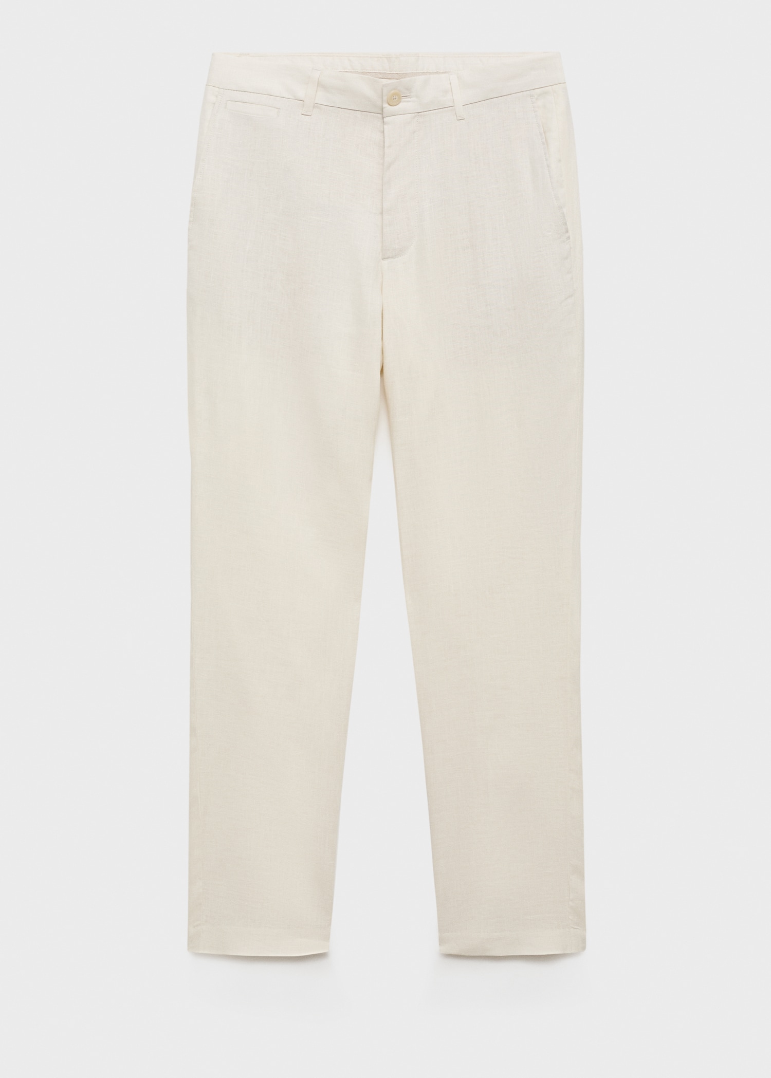 Pantalón 100% lino slim fit - Artículo sin modelo