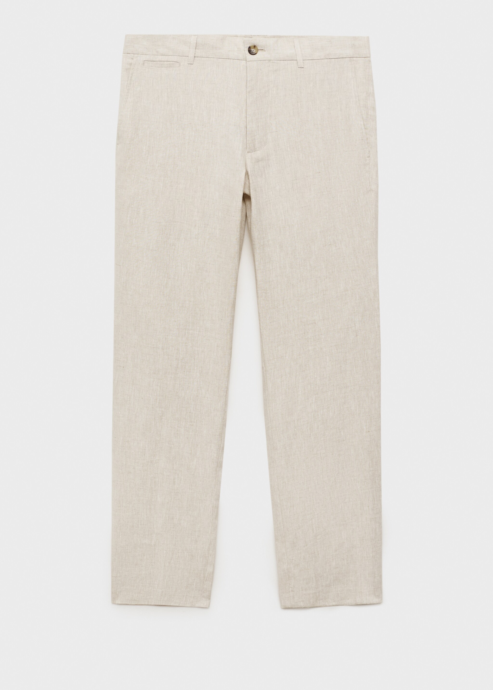 Pantalón 100% lino slim fit - Artículo sin modelo