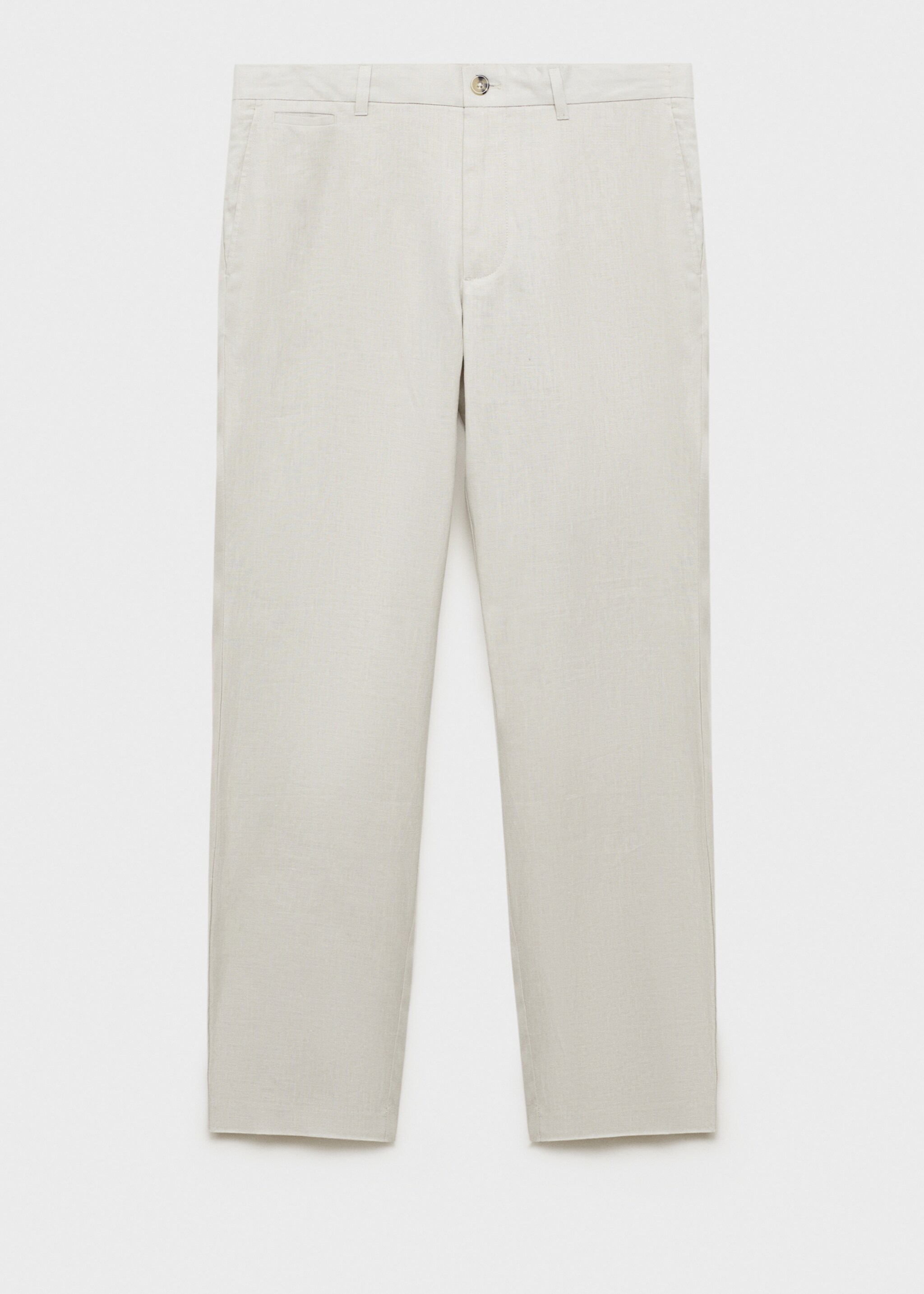 Pantalón 100% lino slim fit - Artículo sin modelo