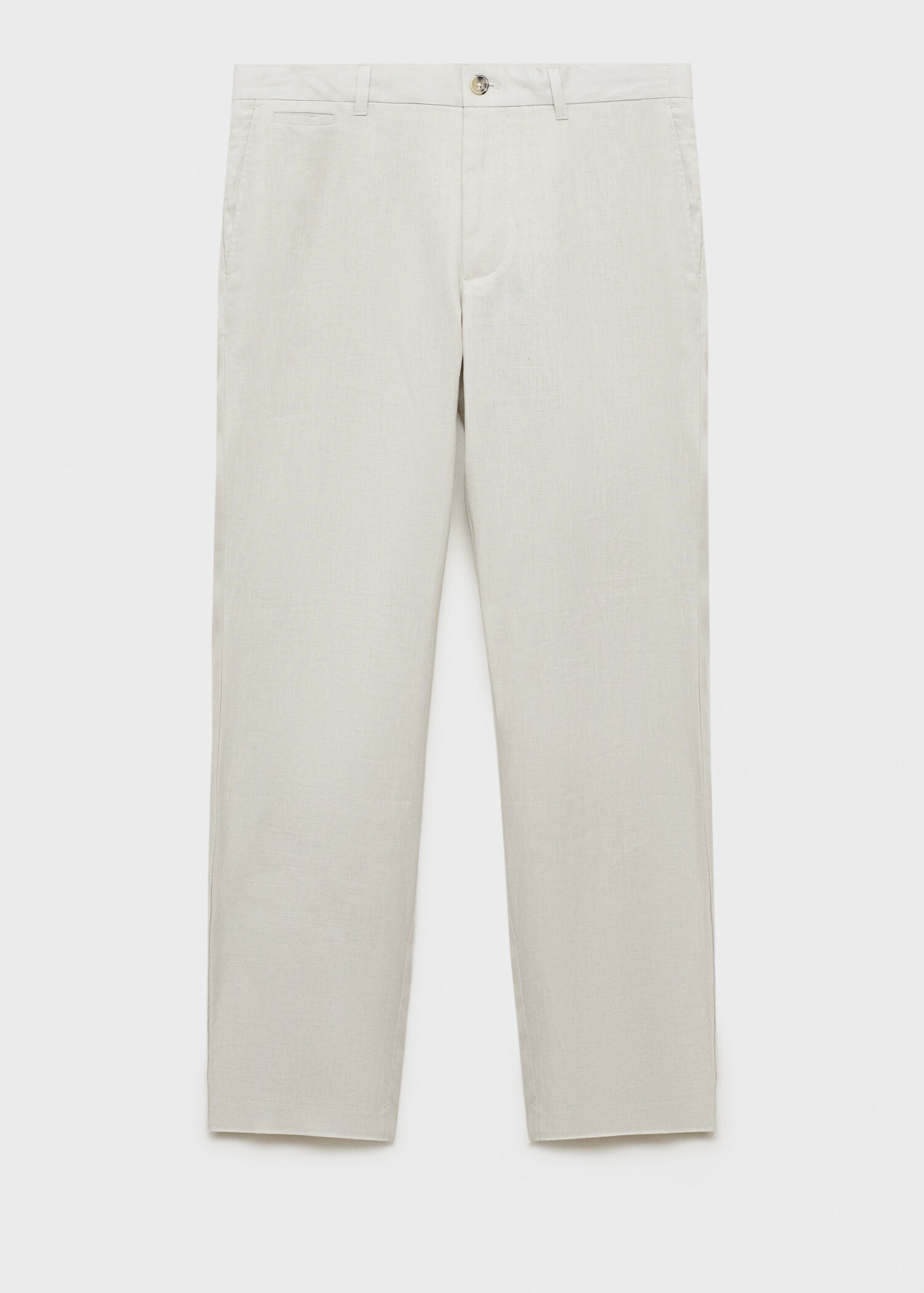 Pantalón 100% lino slim fit - Artículo sin modelo