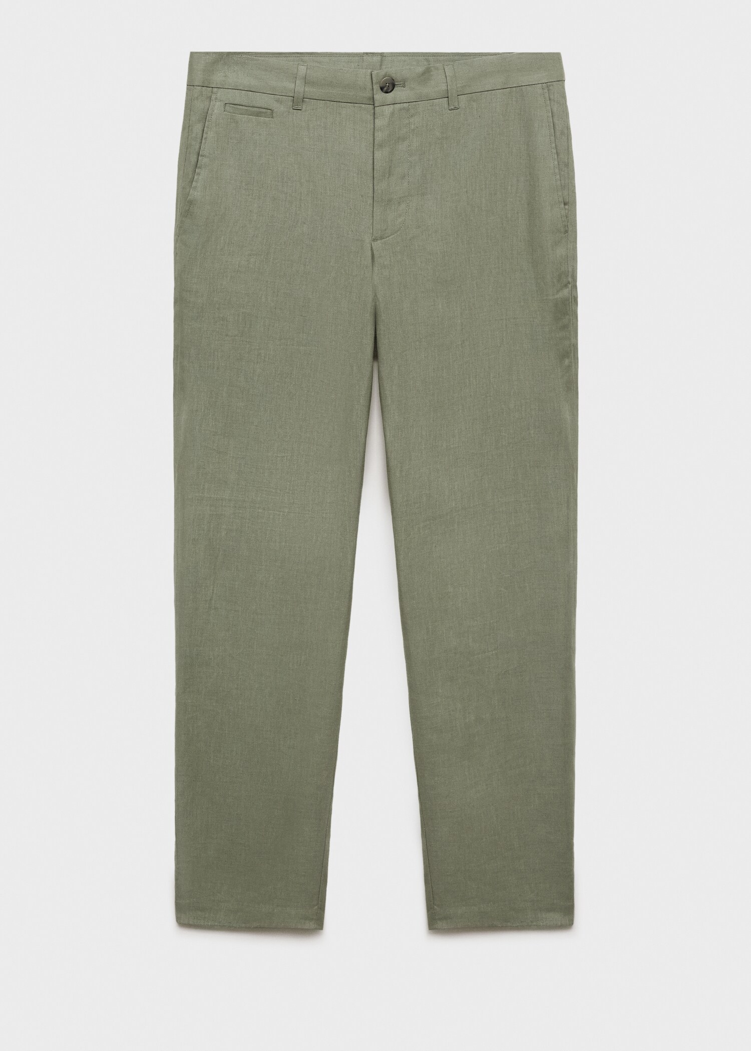 Pantalón 100% lino slim fit - Artículo sin modelo