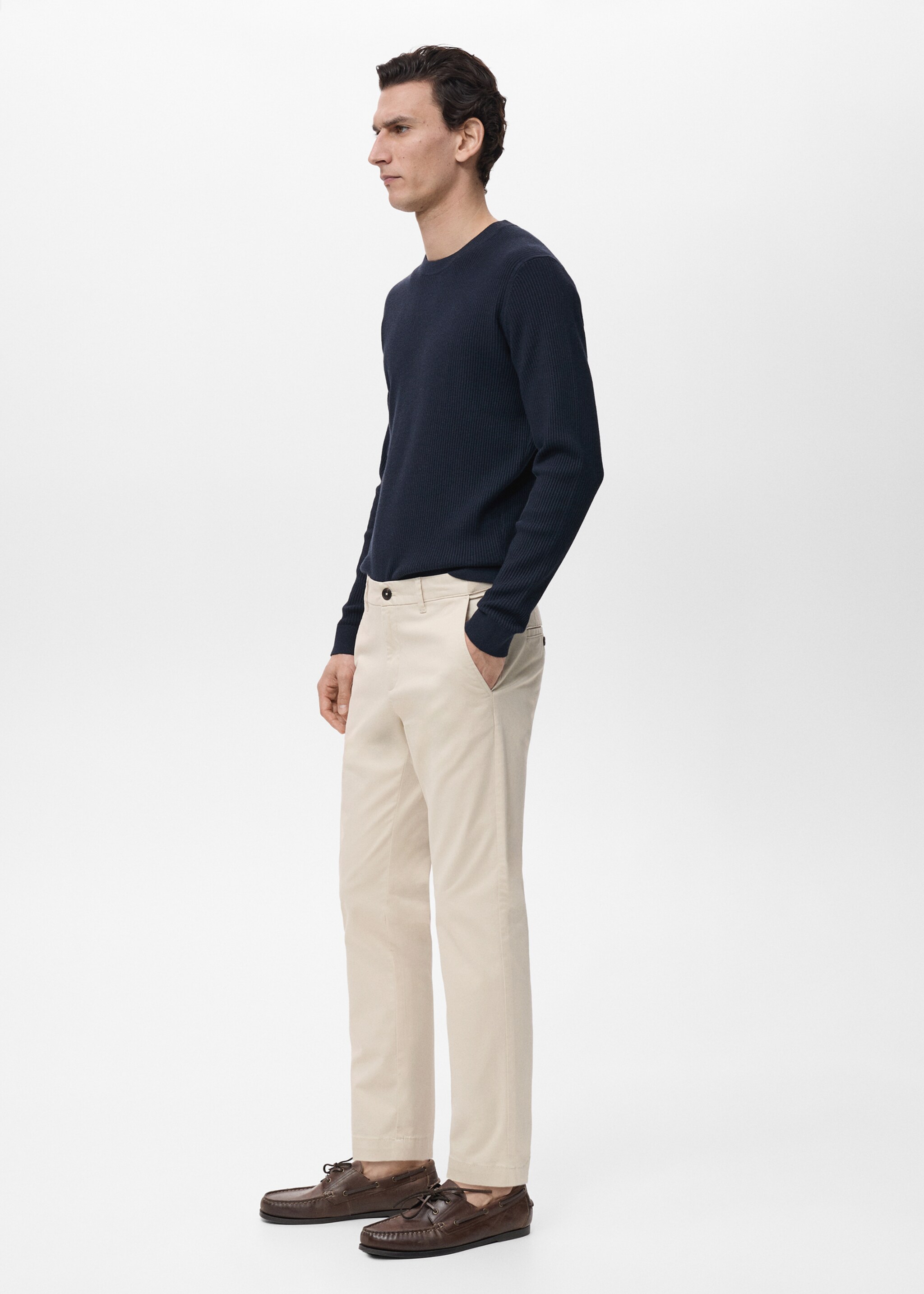 Pantalon Prato chino cropped tapered - Détail de l'article 2