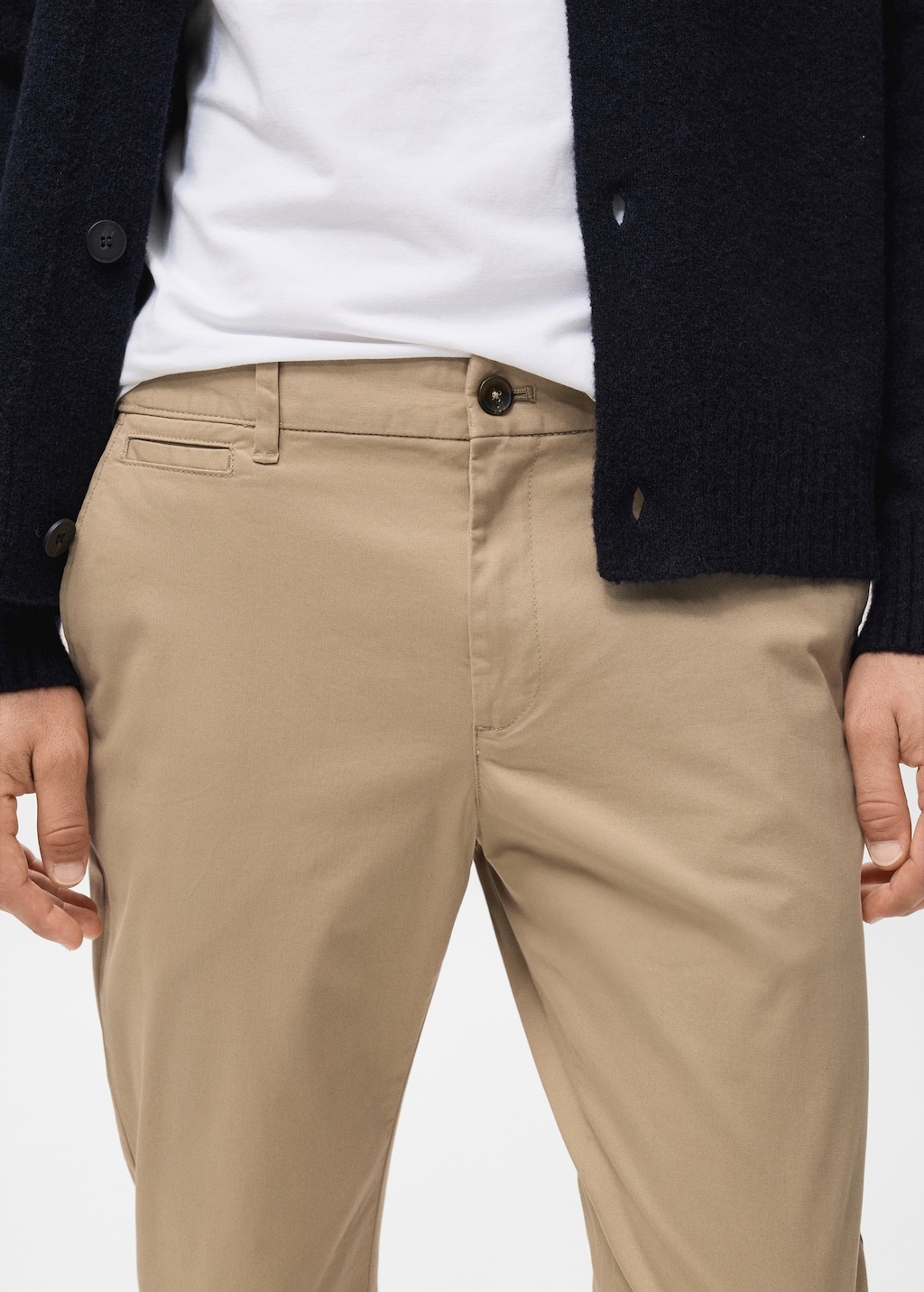 Prato cropped tapered chino pants