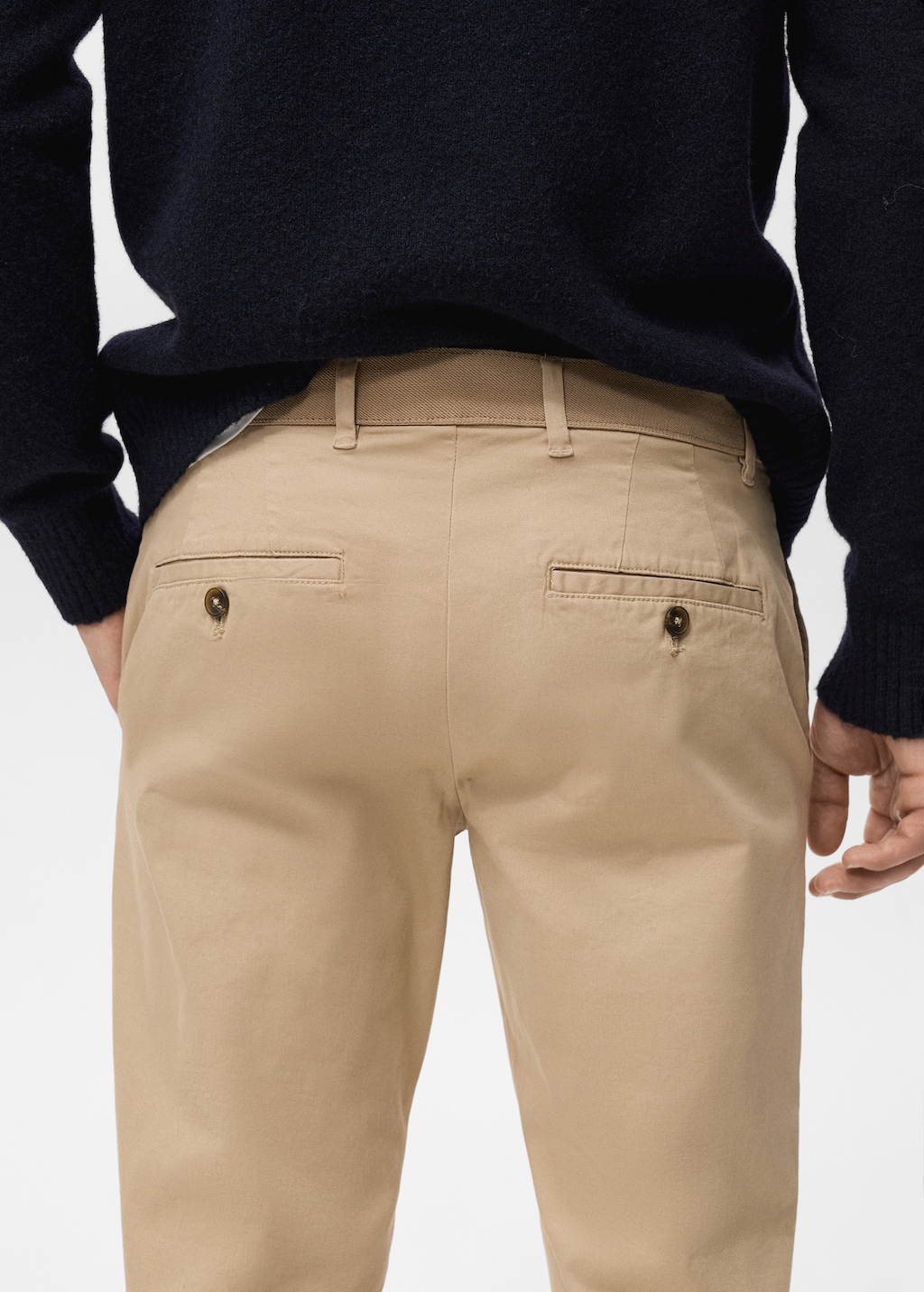 Prato cropped tapered chino pants