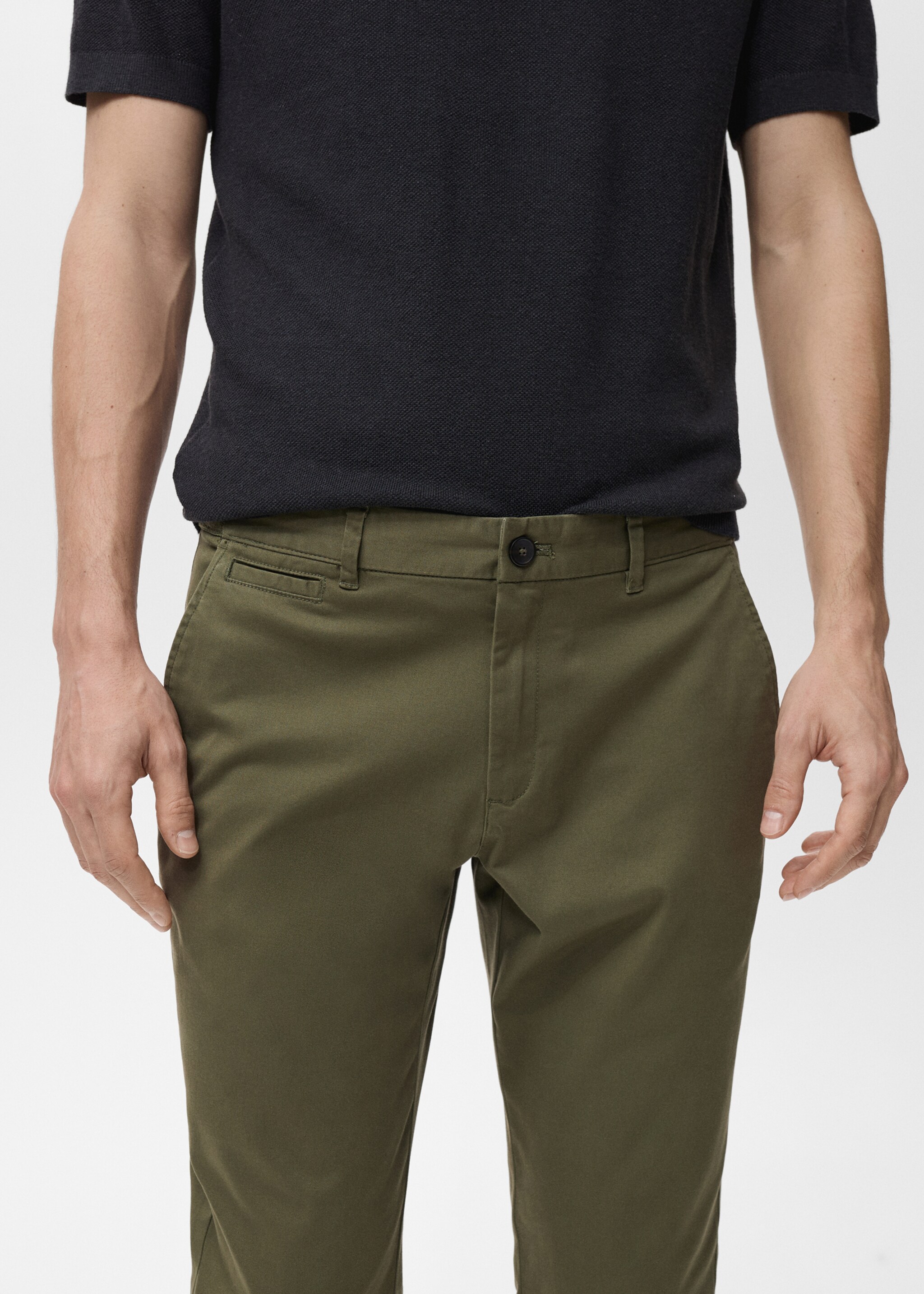 Pantalon Prato chino cropped tapered - Détail de l'article 1