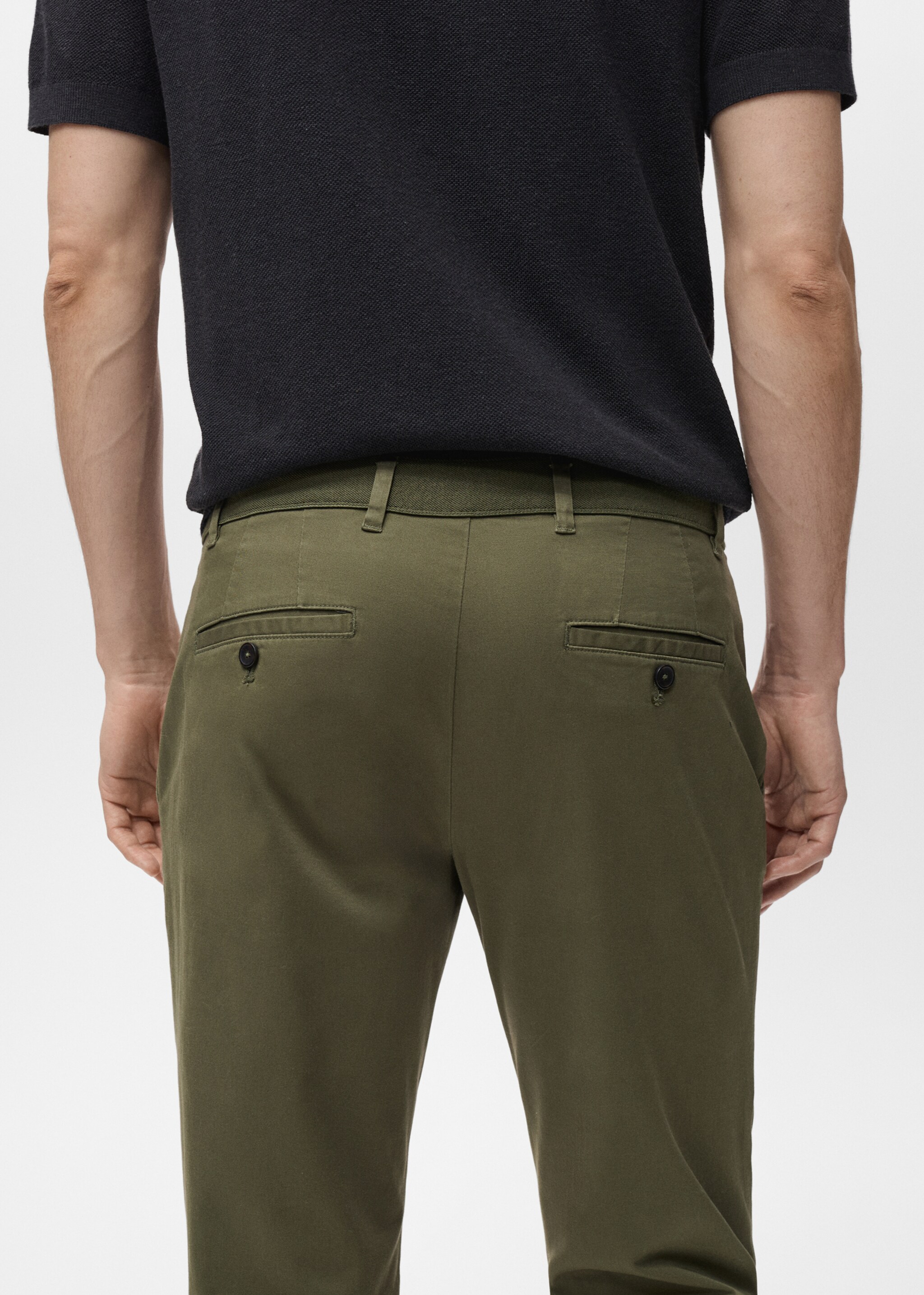 Pantalon Prato chino cropped tapered - Détail de l'article 6