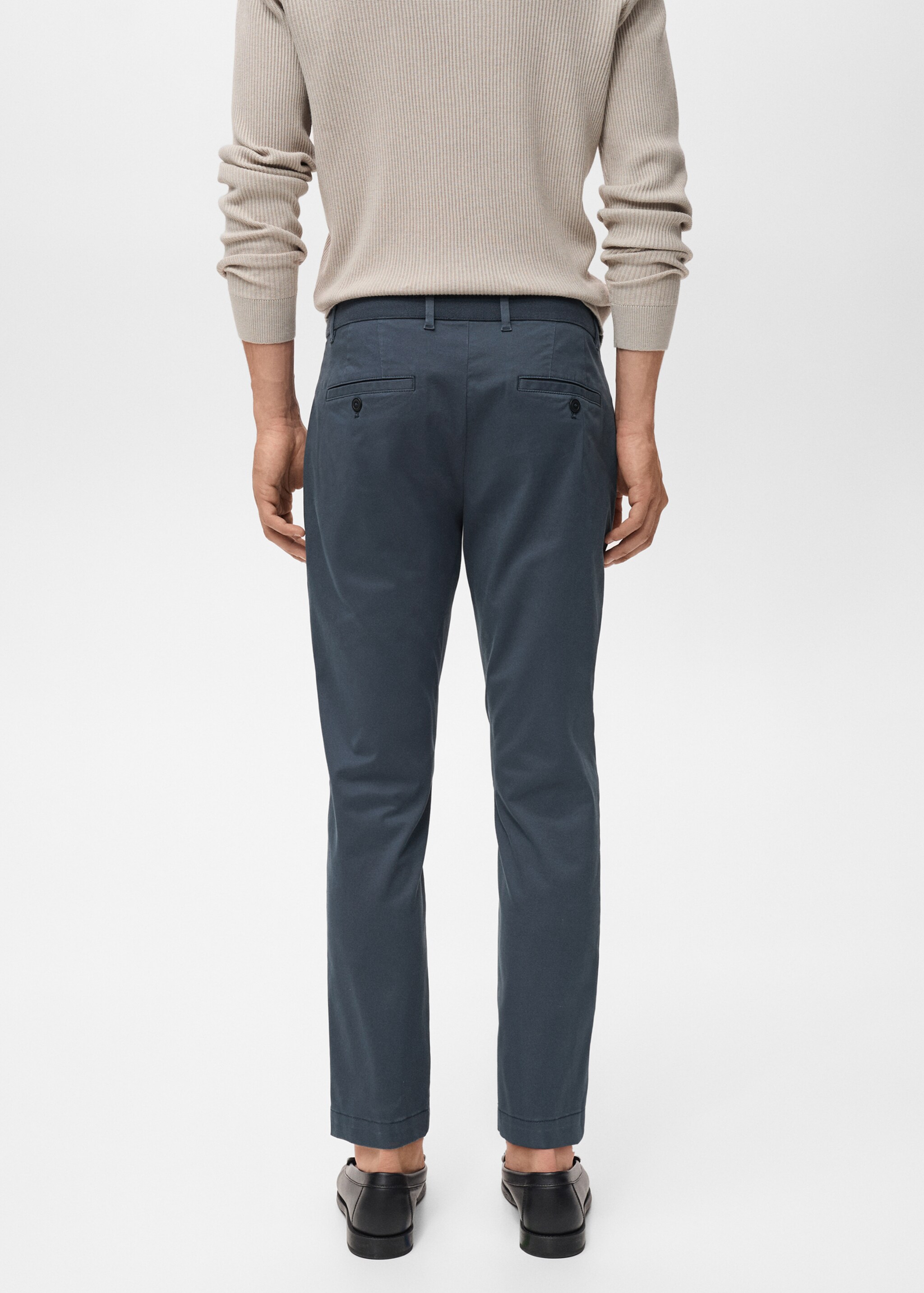 Pantalón Prato chino cropped tappered - Reverso del artículo