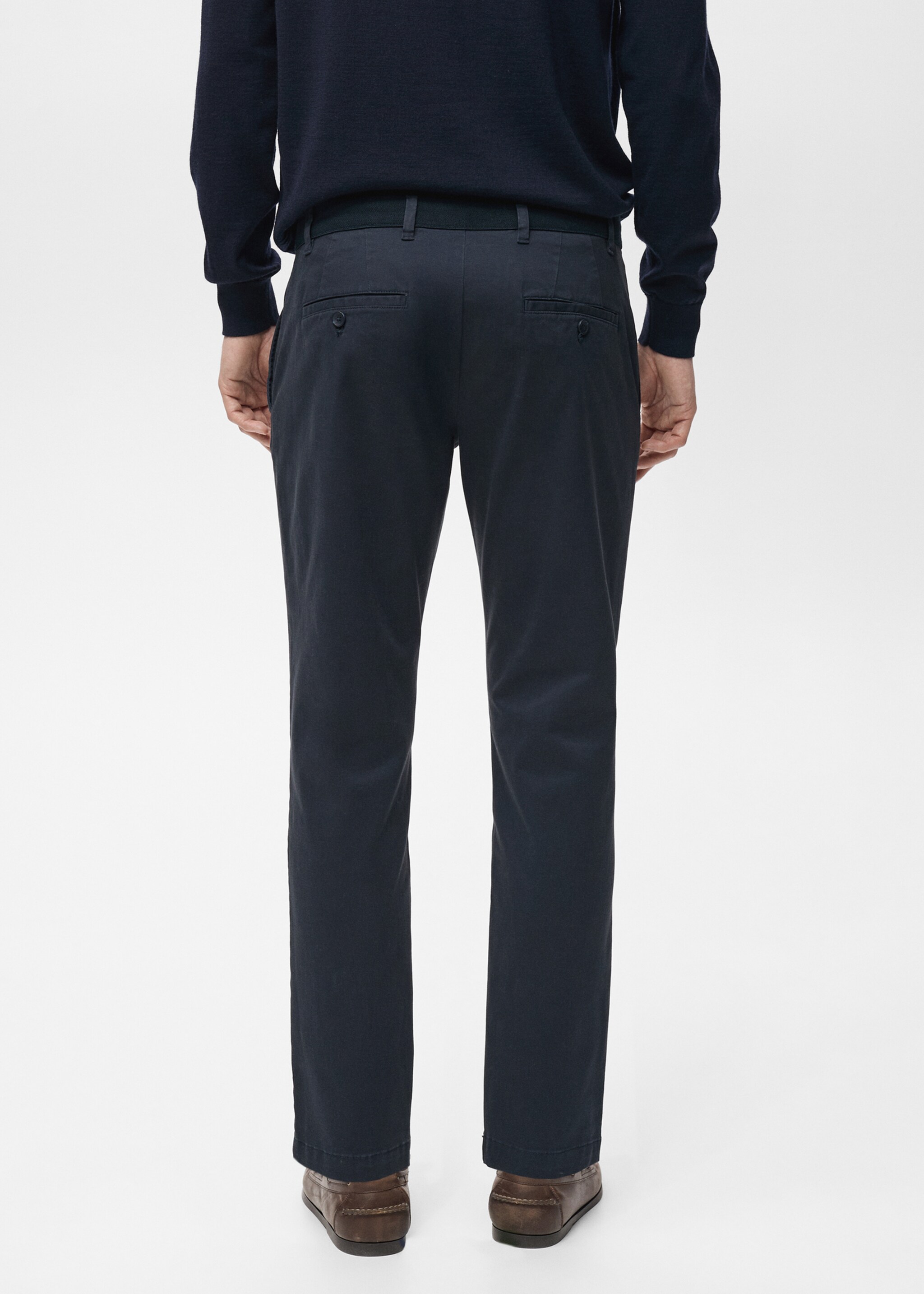 Pantalón Prato chino cropped tappered - Reverso del artículo