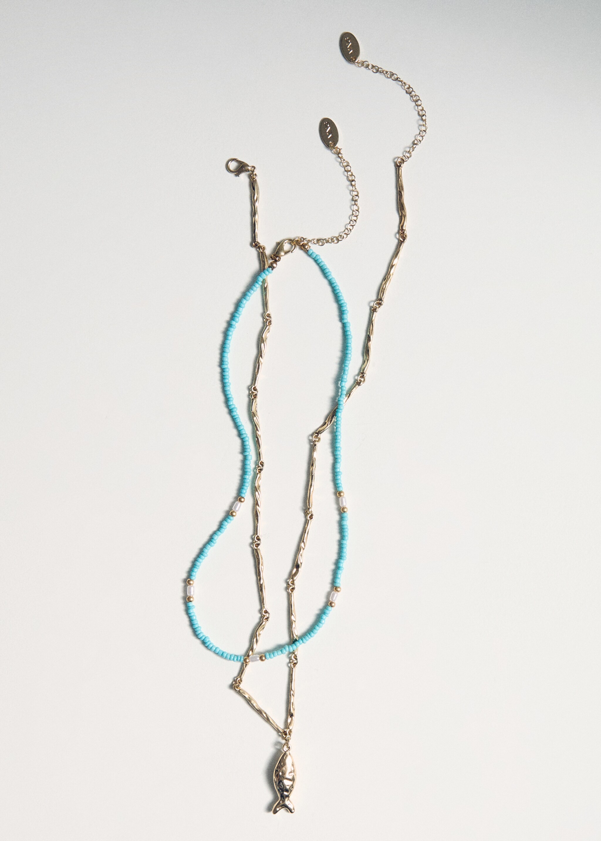 Mixed double necklace - Details of the article 5