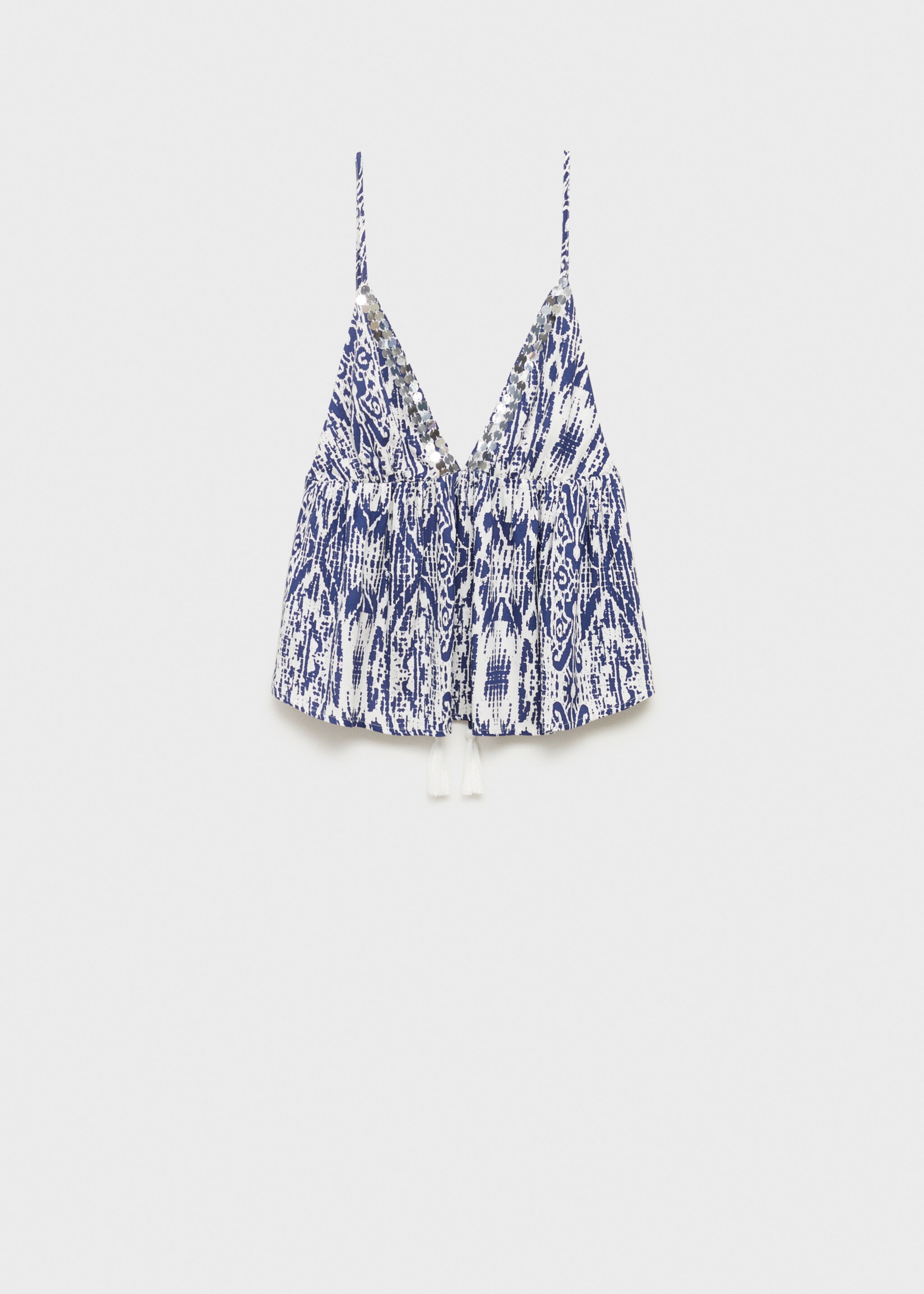 Sequin-print top - Article without model