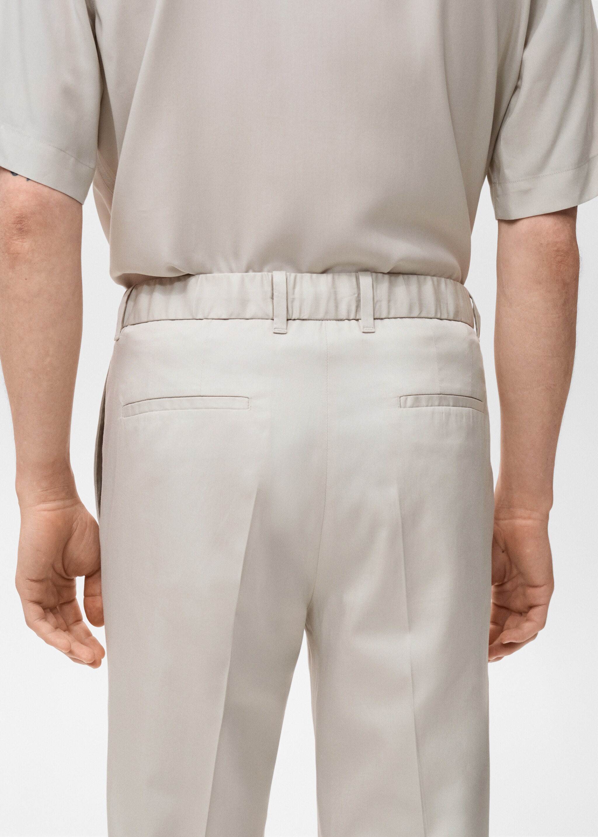 Tencel cotton joggers - Details of the article 6