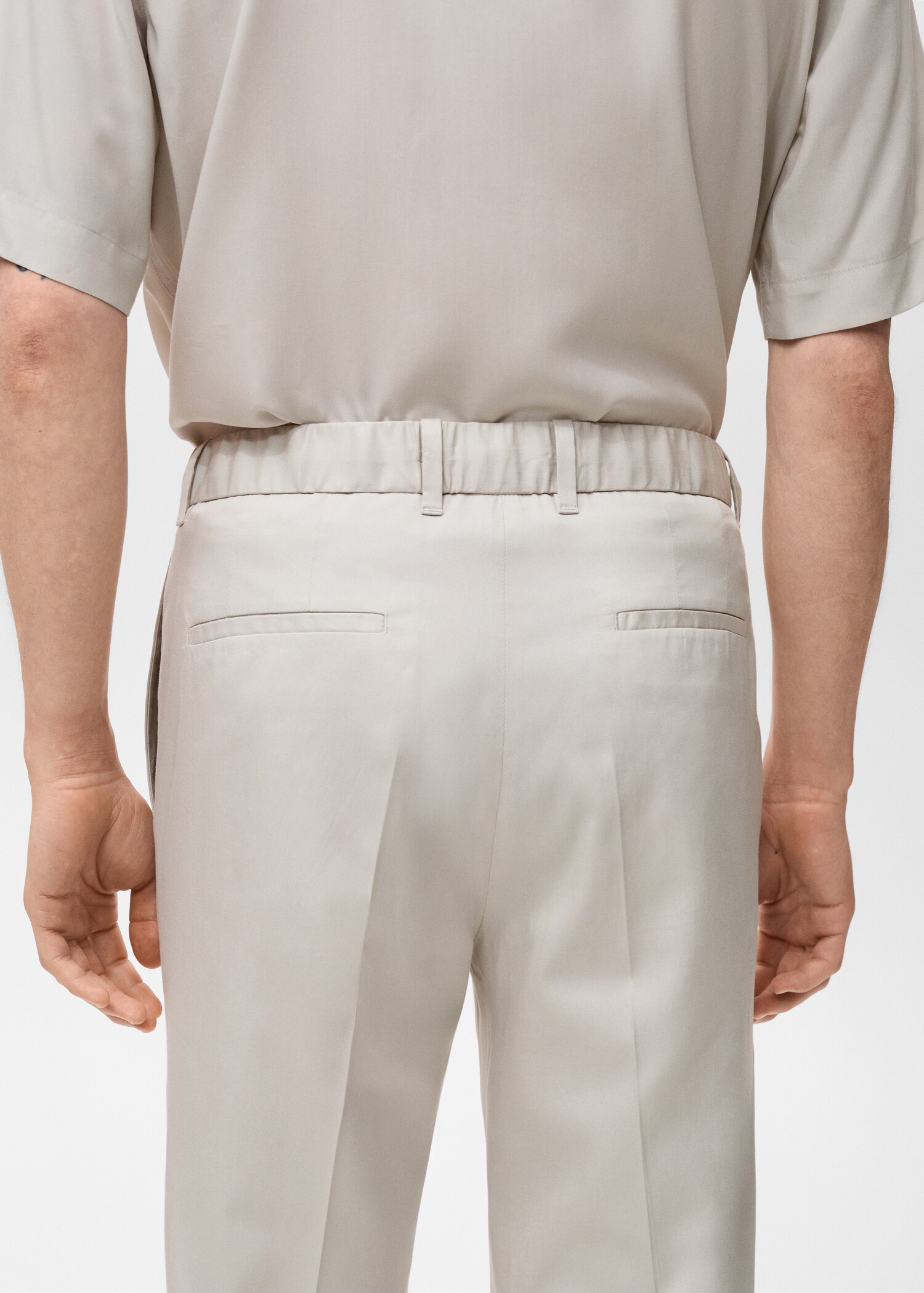 Tencel cotton joggers - Details of the article 6