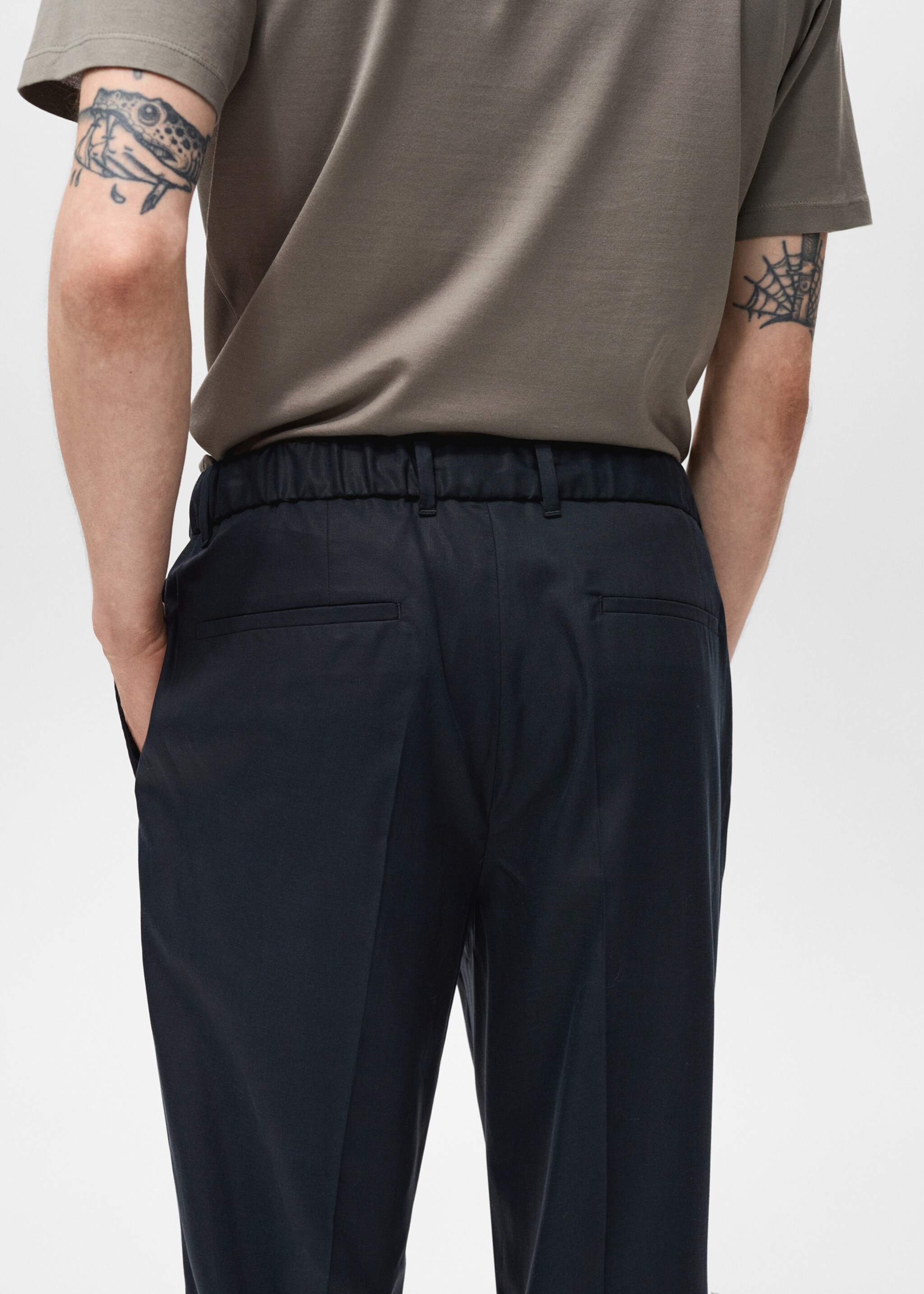 Tencel cotton joggers - Details of the article 6