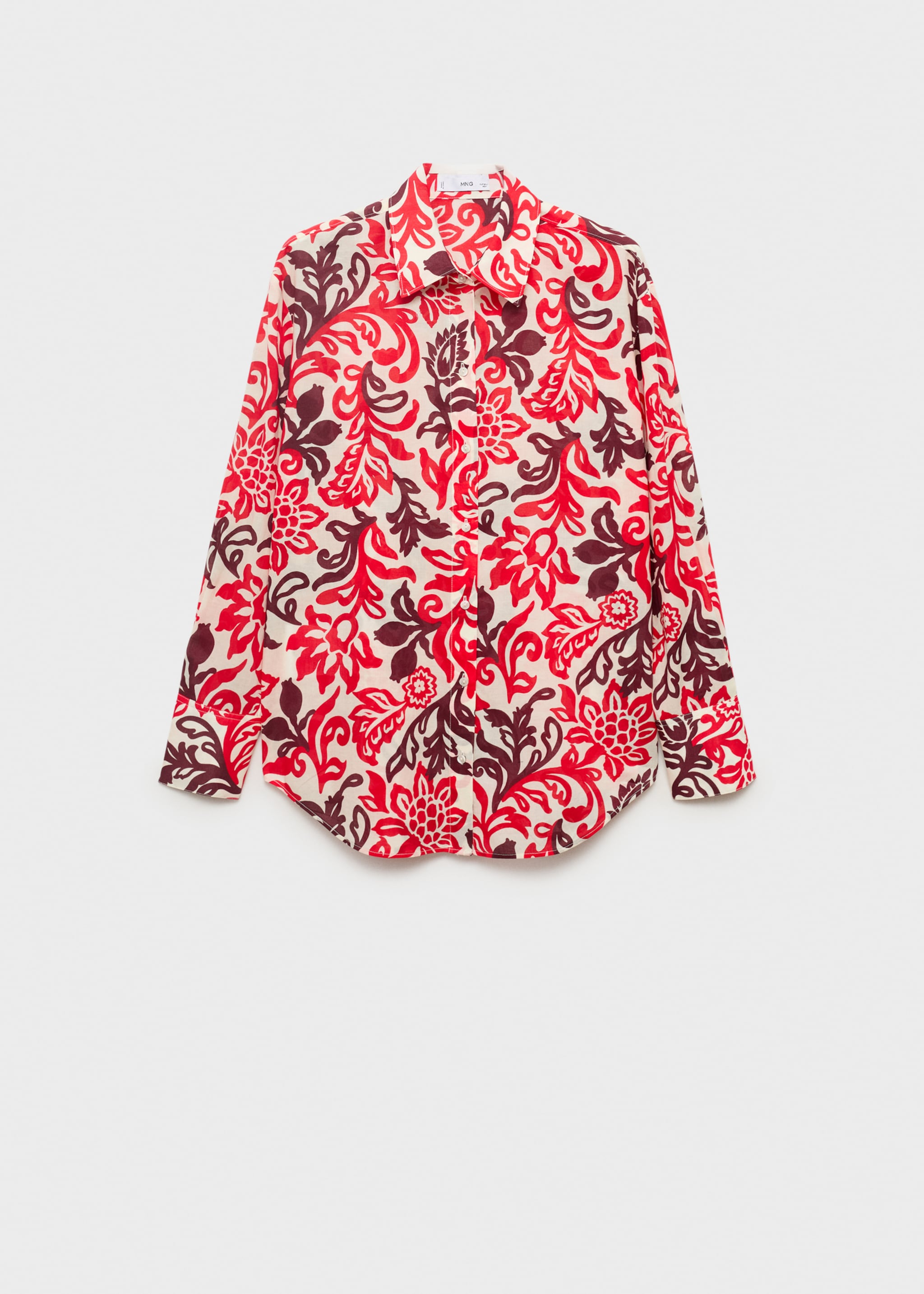 Chemise coton imprimée - Article sans modèle