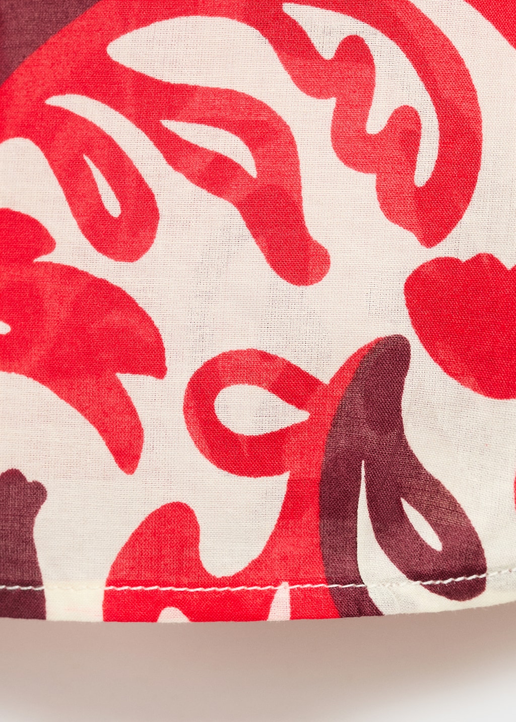 Printed cotton shirt