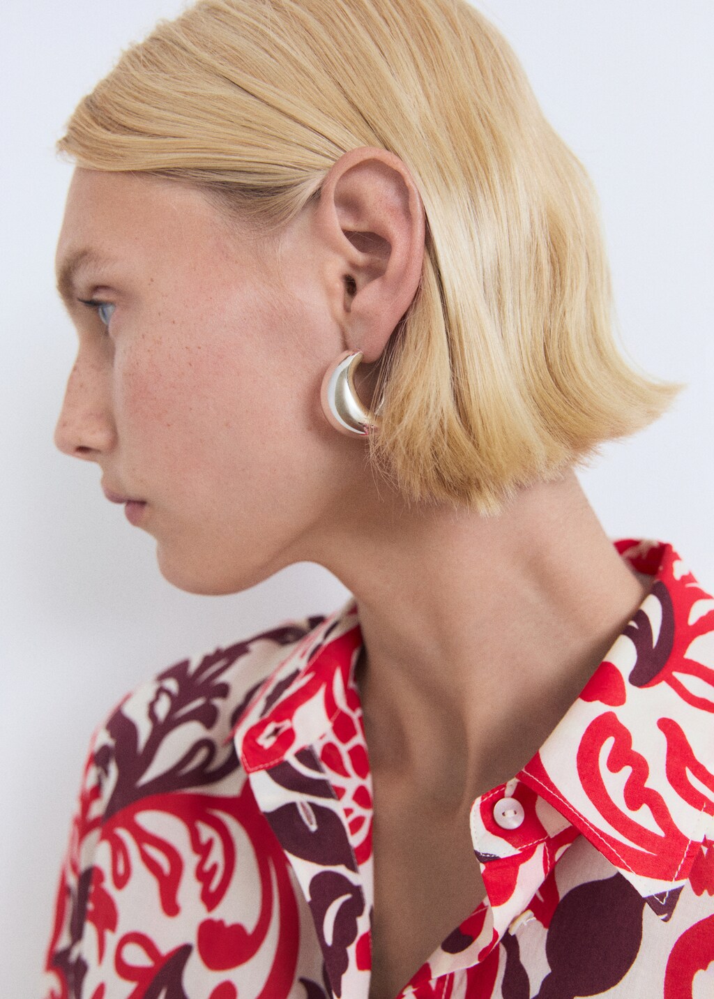 Printed cotton shirt - image 4