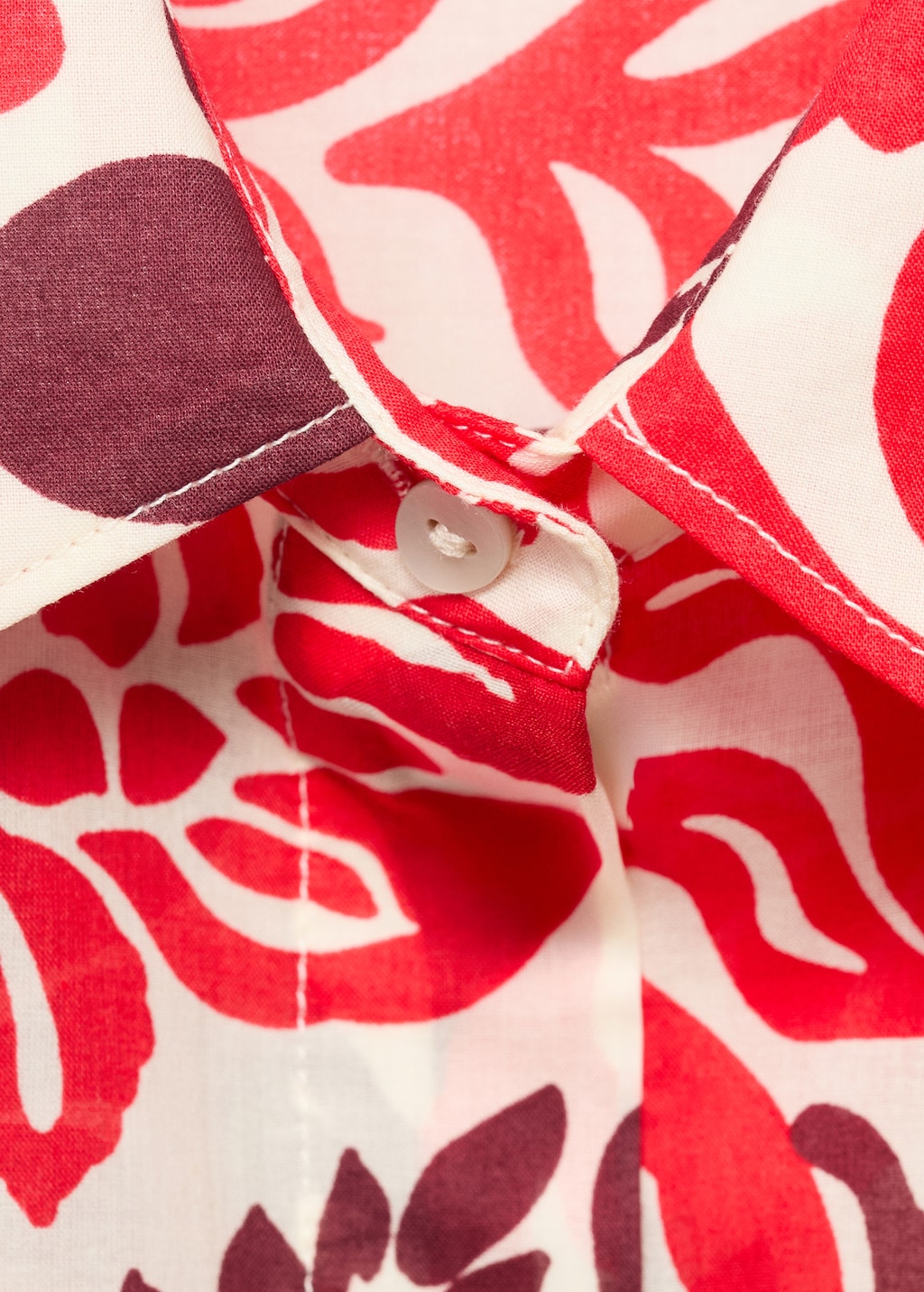 Printed cotton shirt