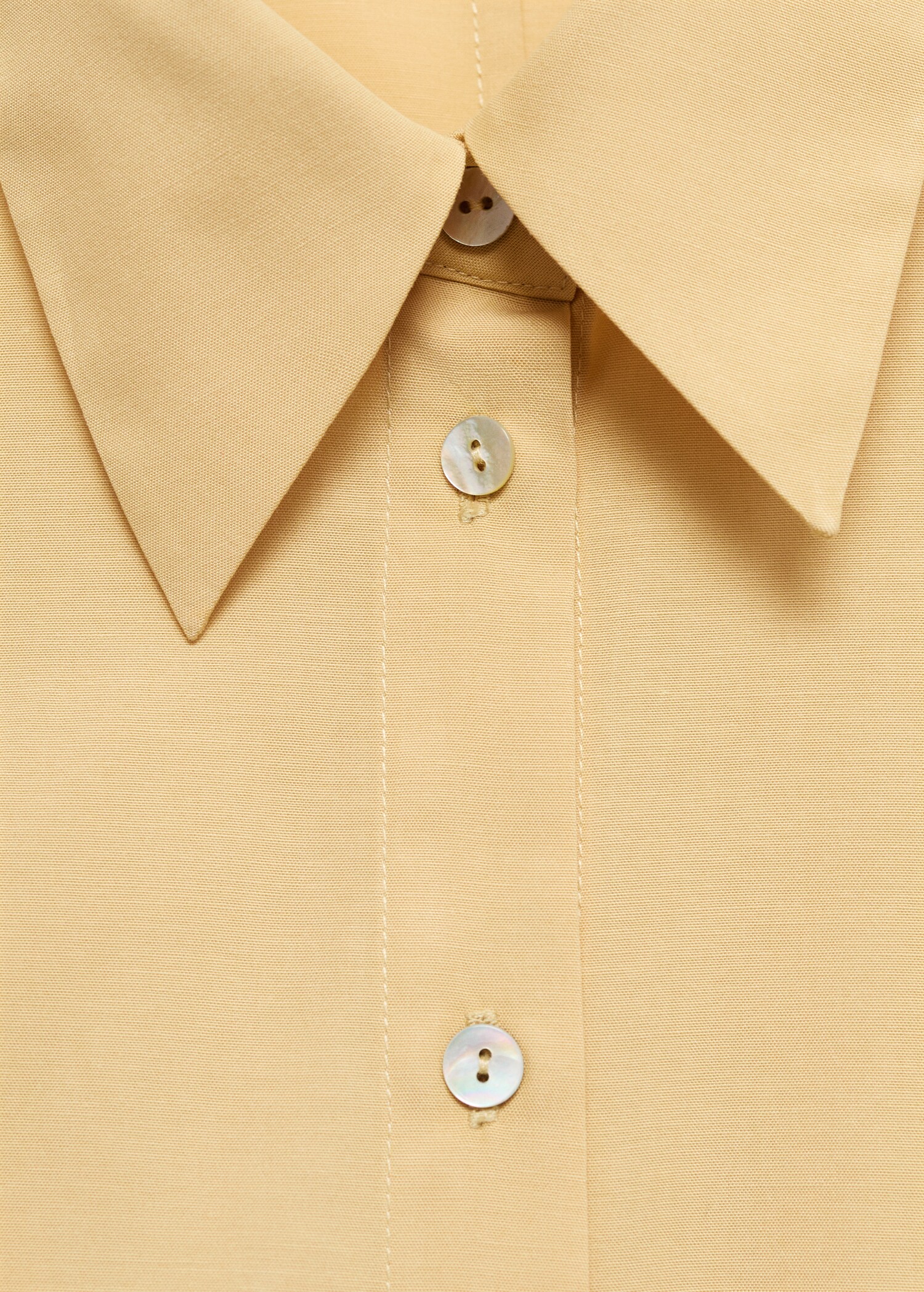 Knotted shirt dress - Details of the article 8