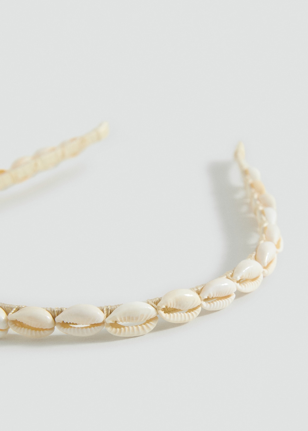Shell beads headband
