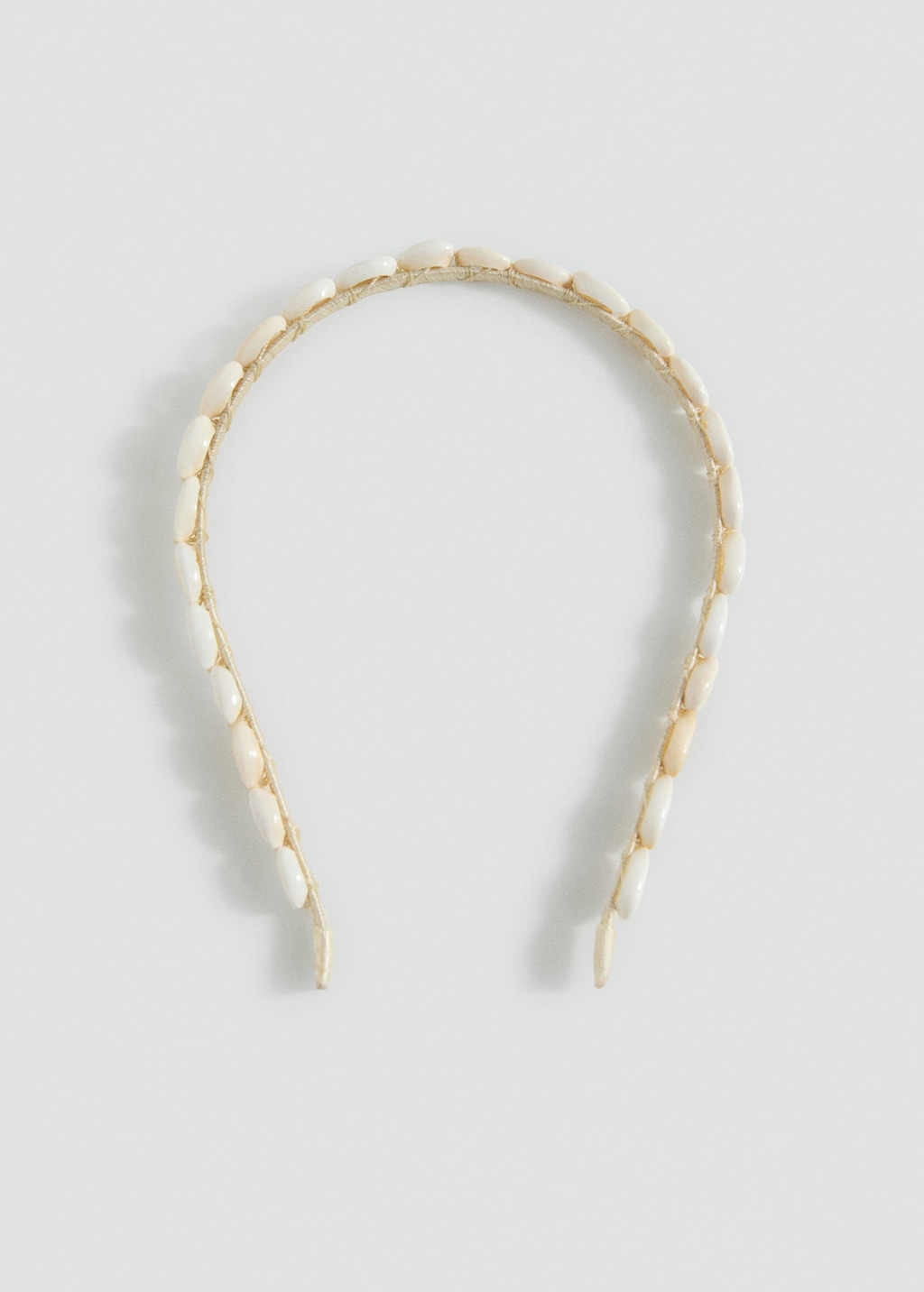 Shell beads headband