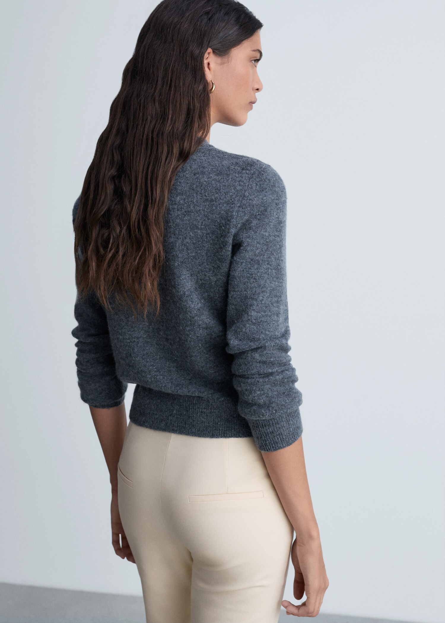 Crop skinny trousers - Details of the article 1