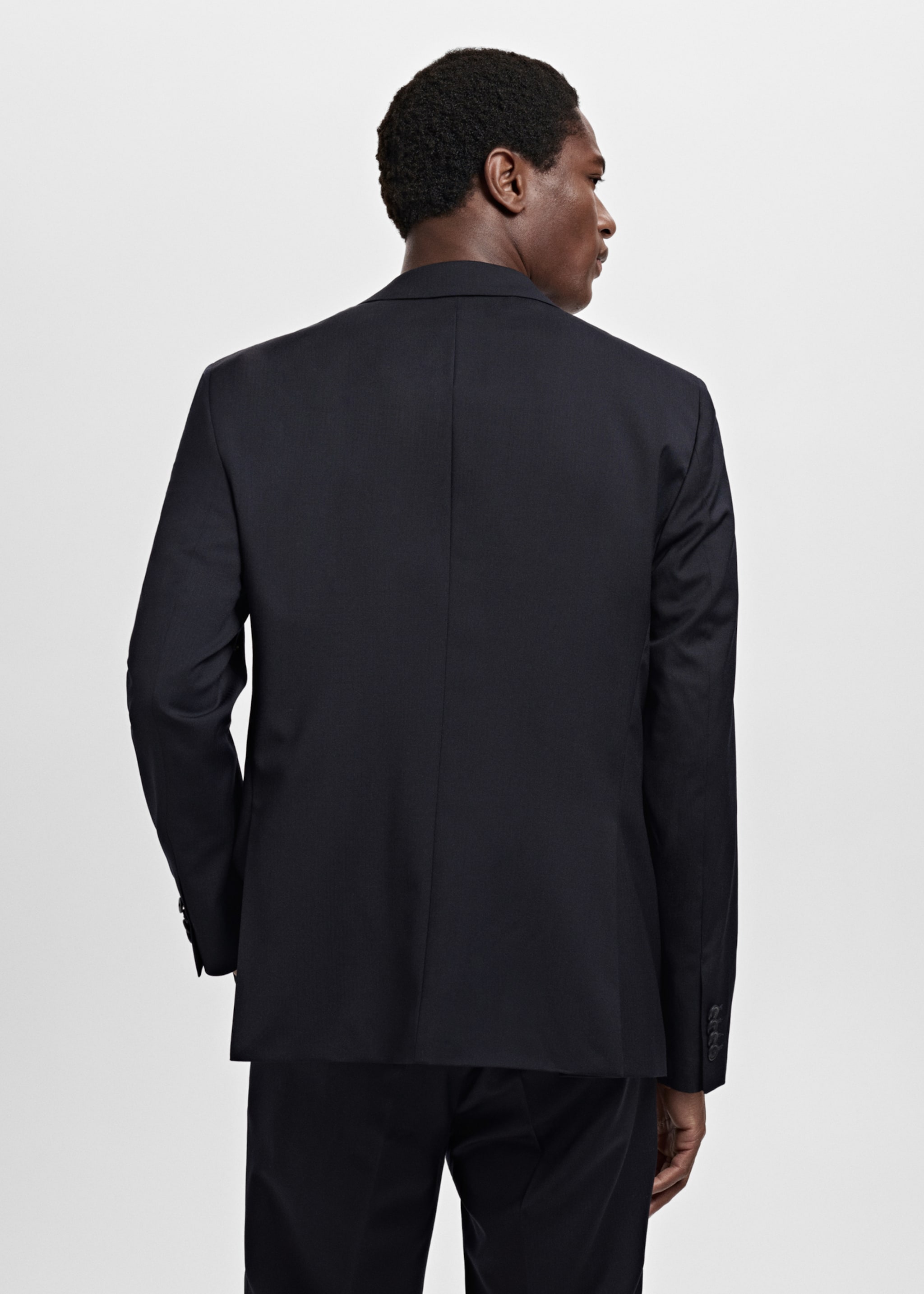 Blazer de fato Turín de 100% lã virgem - Verso do artigo