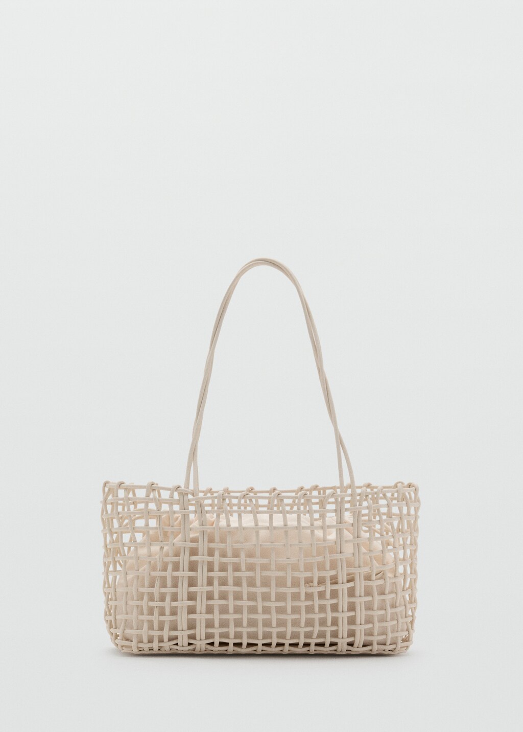 Medium braided shoulder bag - image 5