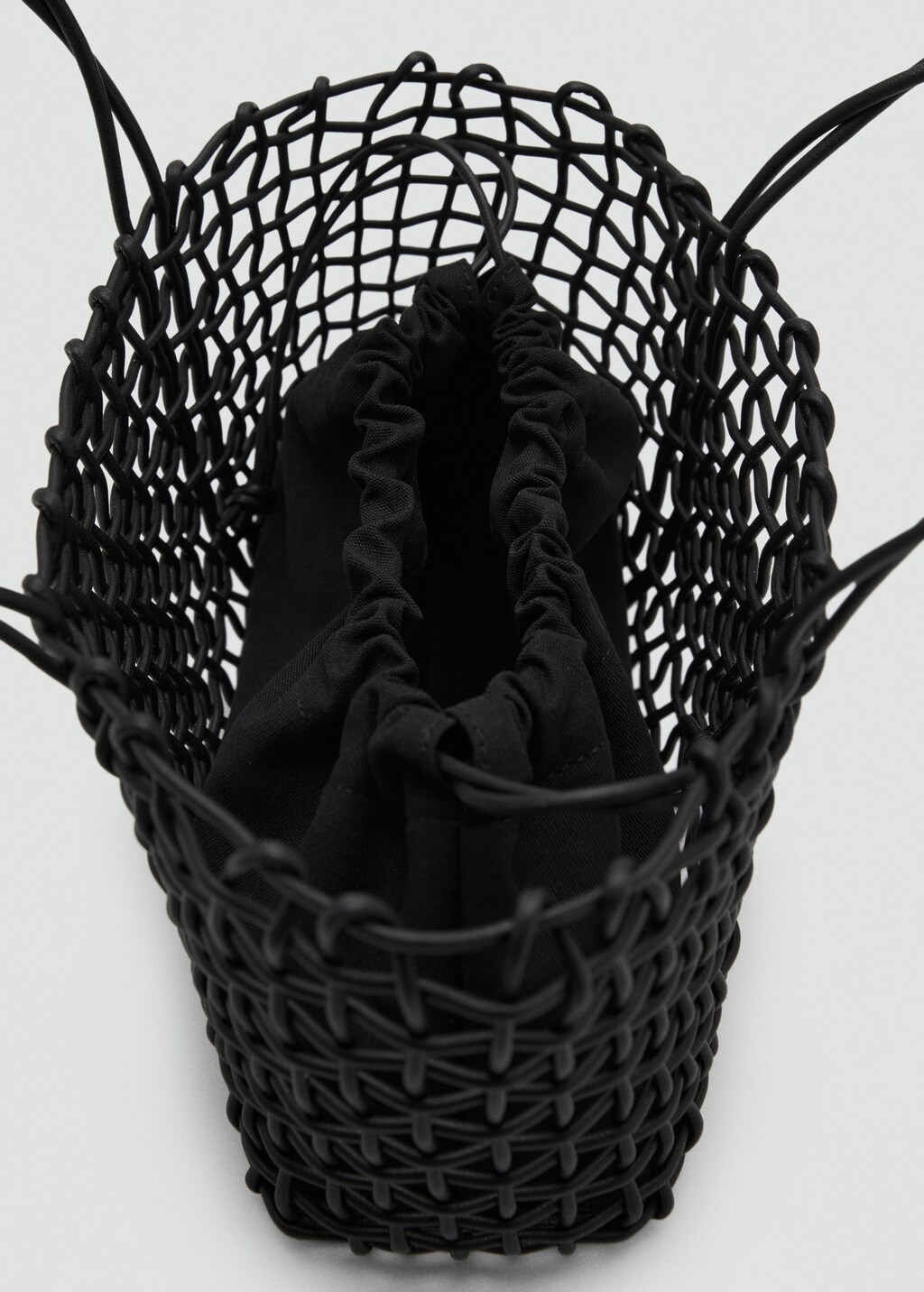 Medium braided shoulder bag - image 3