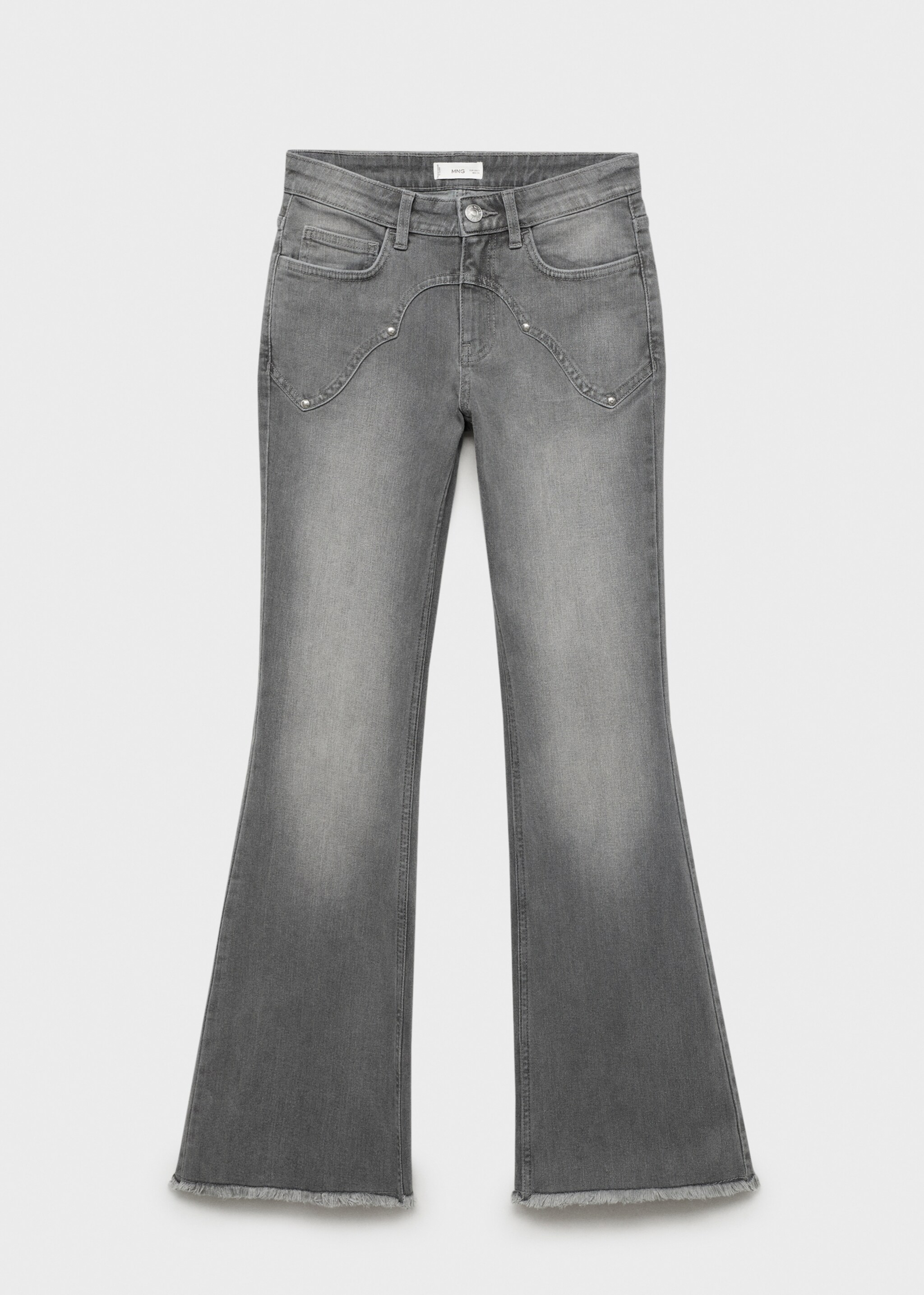 Flared jeans with studs - Article without model