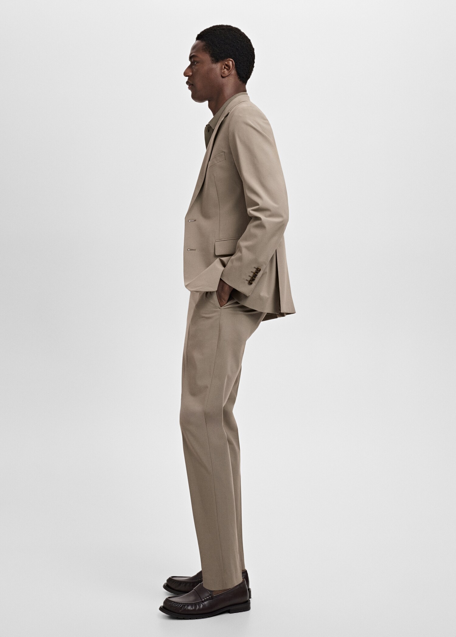 Milan slim-fit suit jacket - Details of the article 2