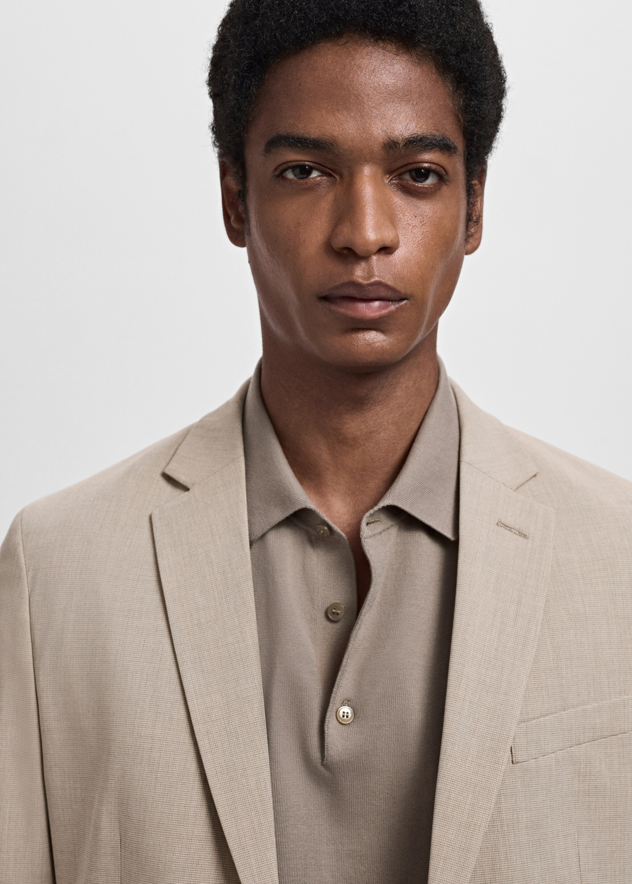 Blazer de fato stretch super slim fit - Pormenor do artigo 1