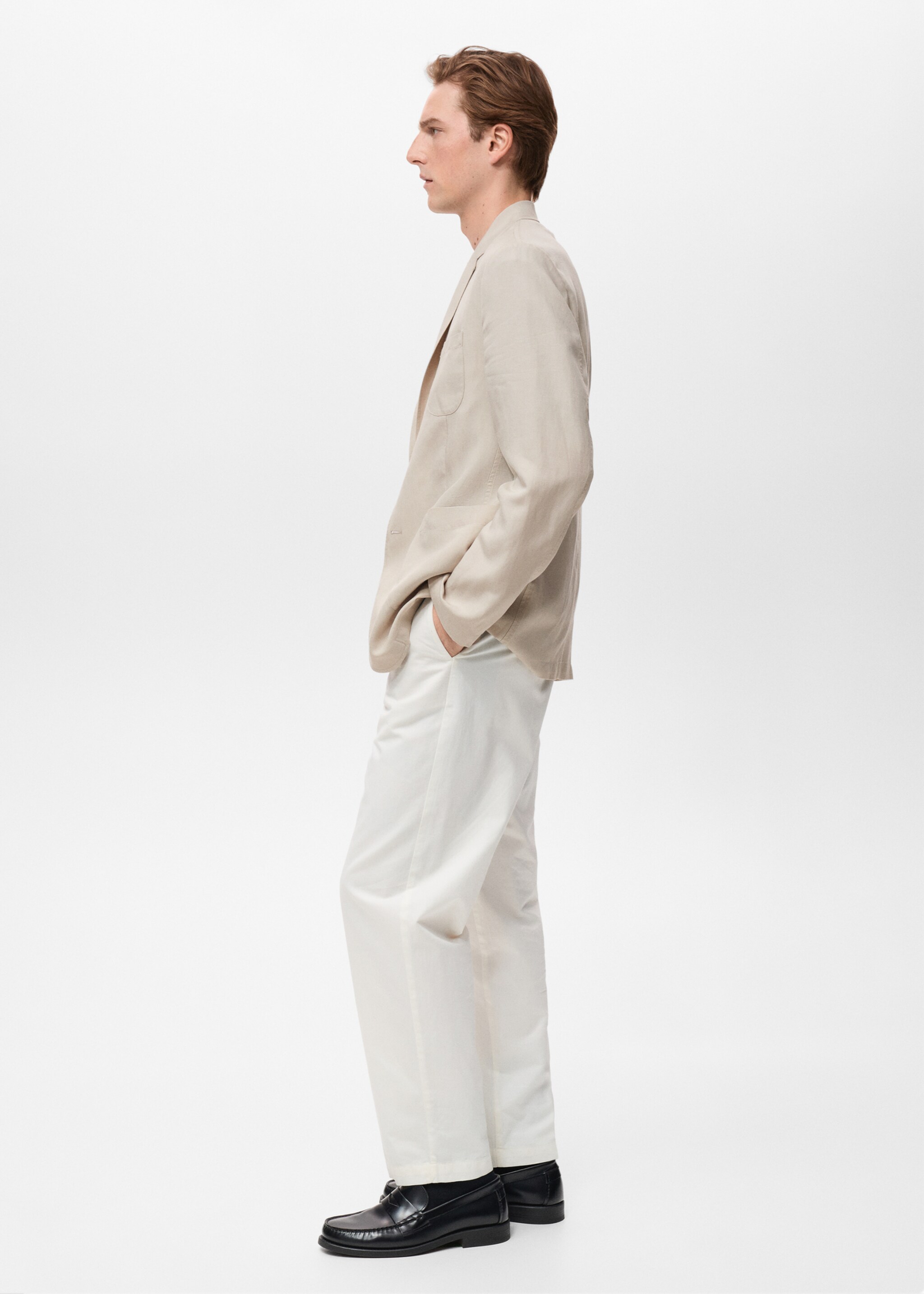 Americana traje slim fit lino - Detalle del artículo 2