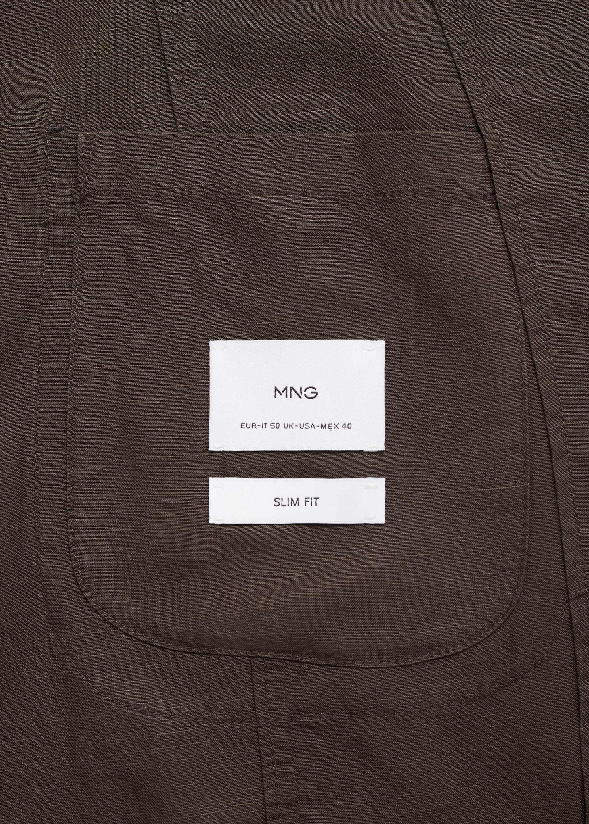 Americana traje slim fit lino - Detalle del artículo 0