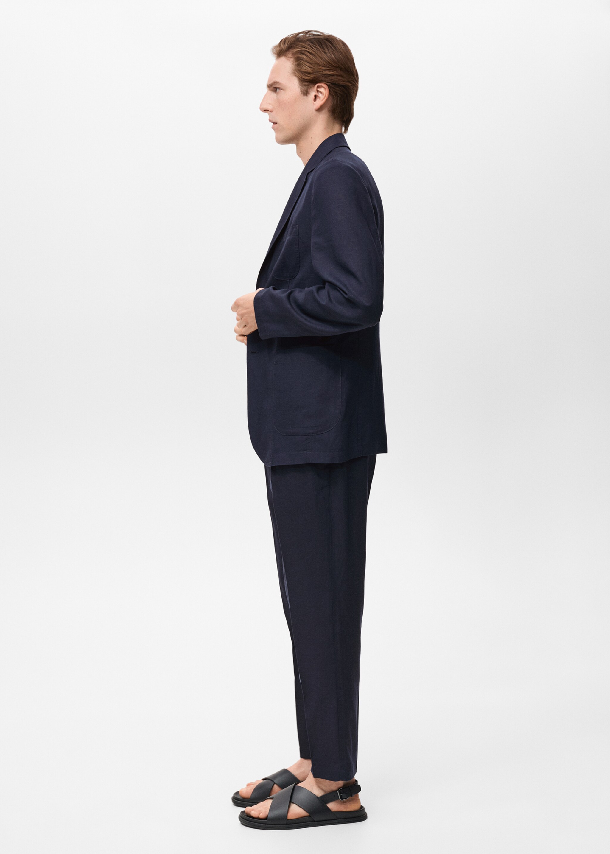 Americana traje slim fit lino - Detalle del artículo 2